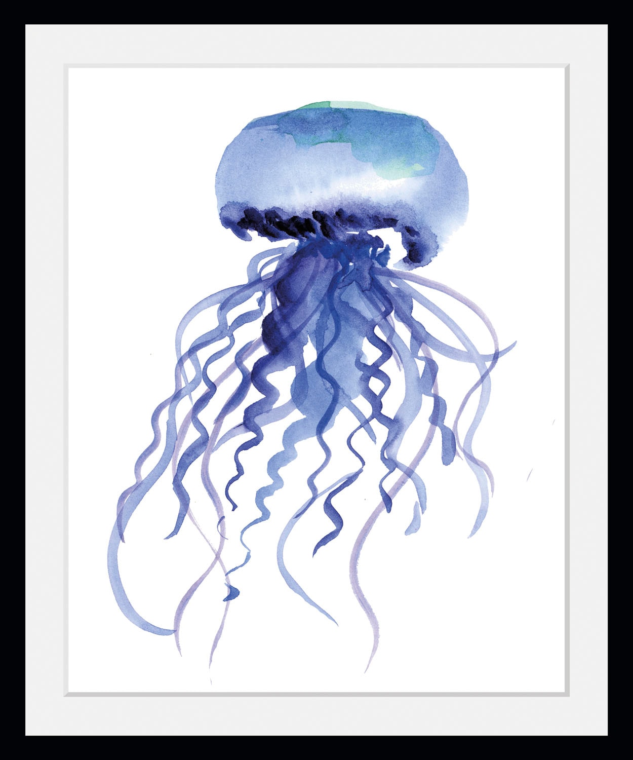 queence Bild »Selim« Kunst | Meer | Wassertiere 1 Stk. tlg. HD Premium Poster-Druck inkl. Holzrahmen