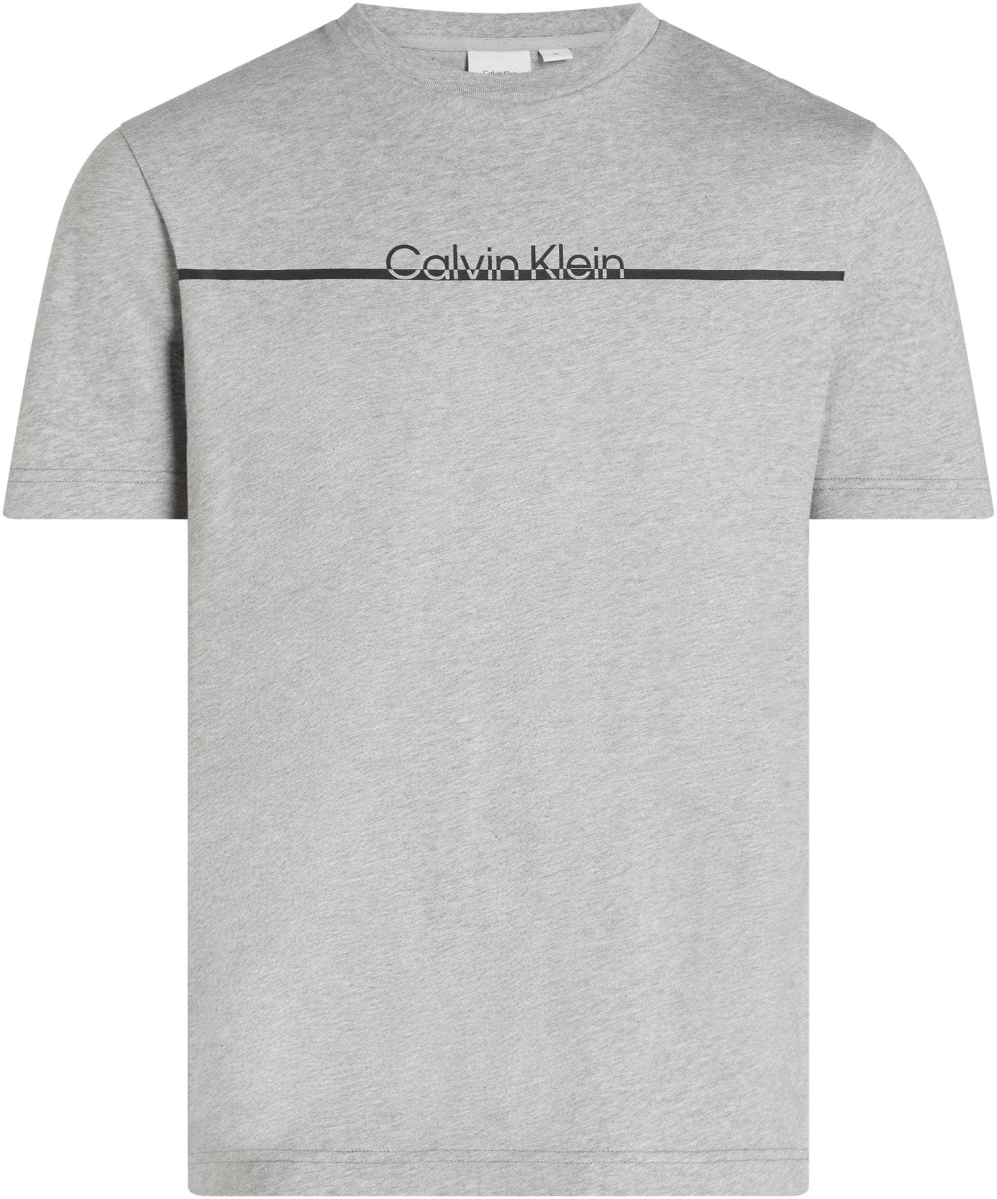 Calvin Klein Rundhalsshirt »SPLIT LINE LOGO T-SHIRT«, mit Logoprint