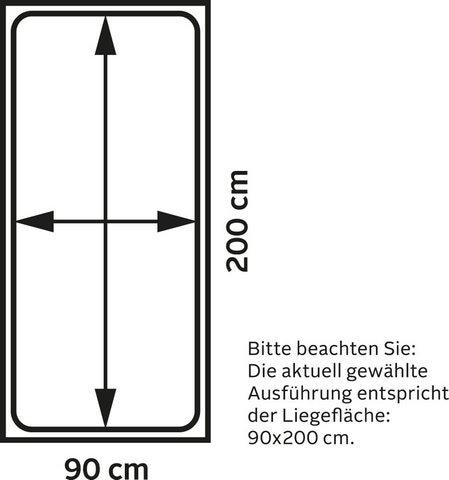 Westfalia Schlafkomfort Boxspringbett, mit Zierkissen