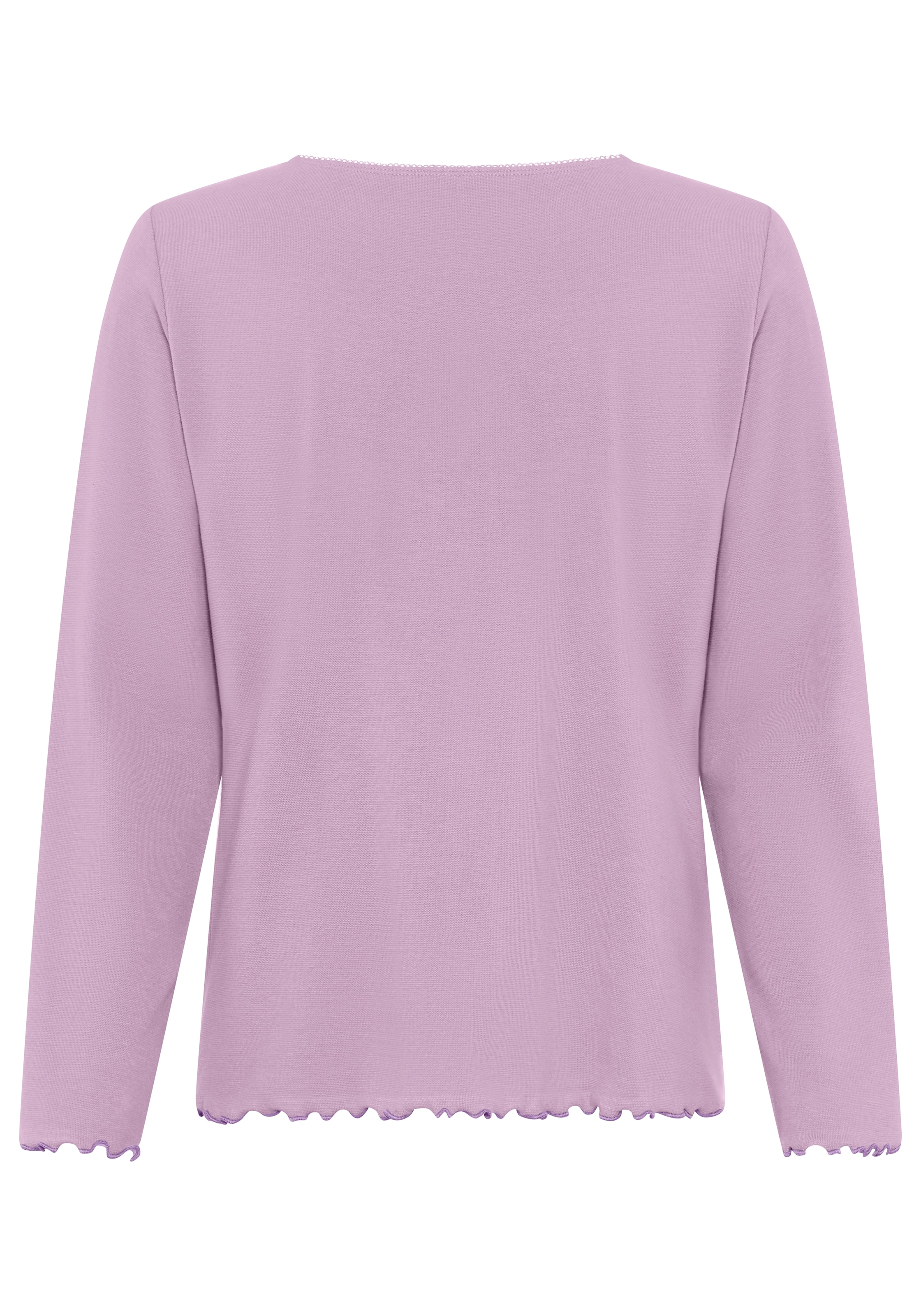 Vivance Dreams Pyjamaoberteil 1-teilig, 1 mit Babylock-Kanten