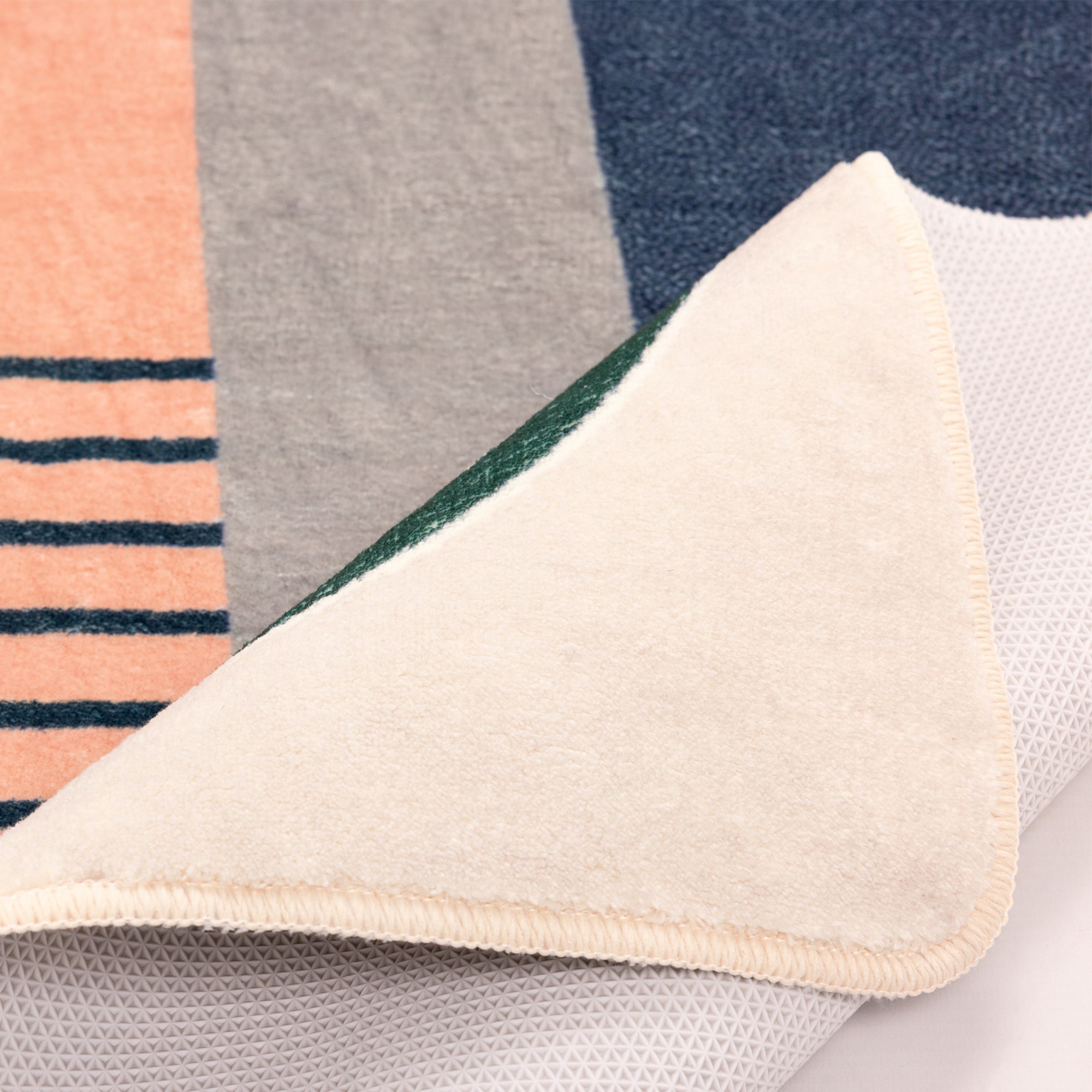 Gino Falcone Badematte »Aquata GF-169, Badvorleger, Badezimmer Teppich« Höhe 7 mm rutschhemmend beschichtet fußbodenheizungsgeeignet Badteppich, bedruckt, modernes Design, rechteckig
