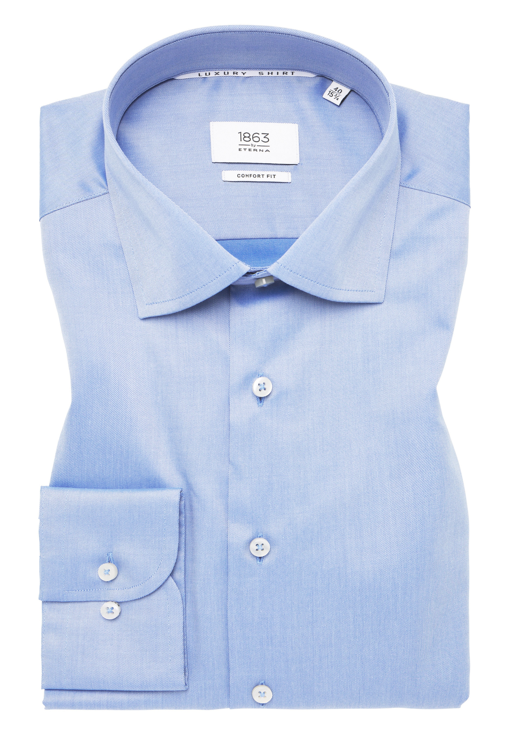 Eterna Langarmhemd »COMFORT FIT«, NON IRON (bügelfrei)