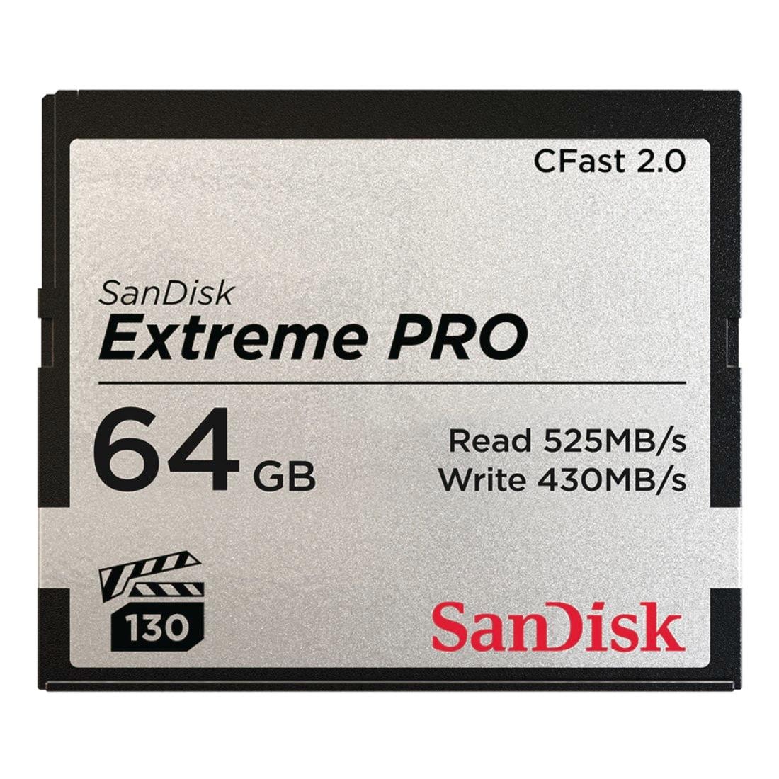 Speicherkarte »CFast Extreme Pro 2.0«, (525 MB/s Lesegeschwindigkeit)