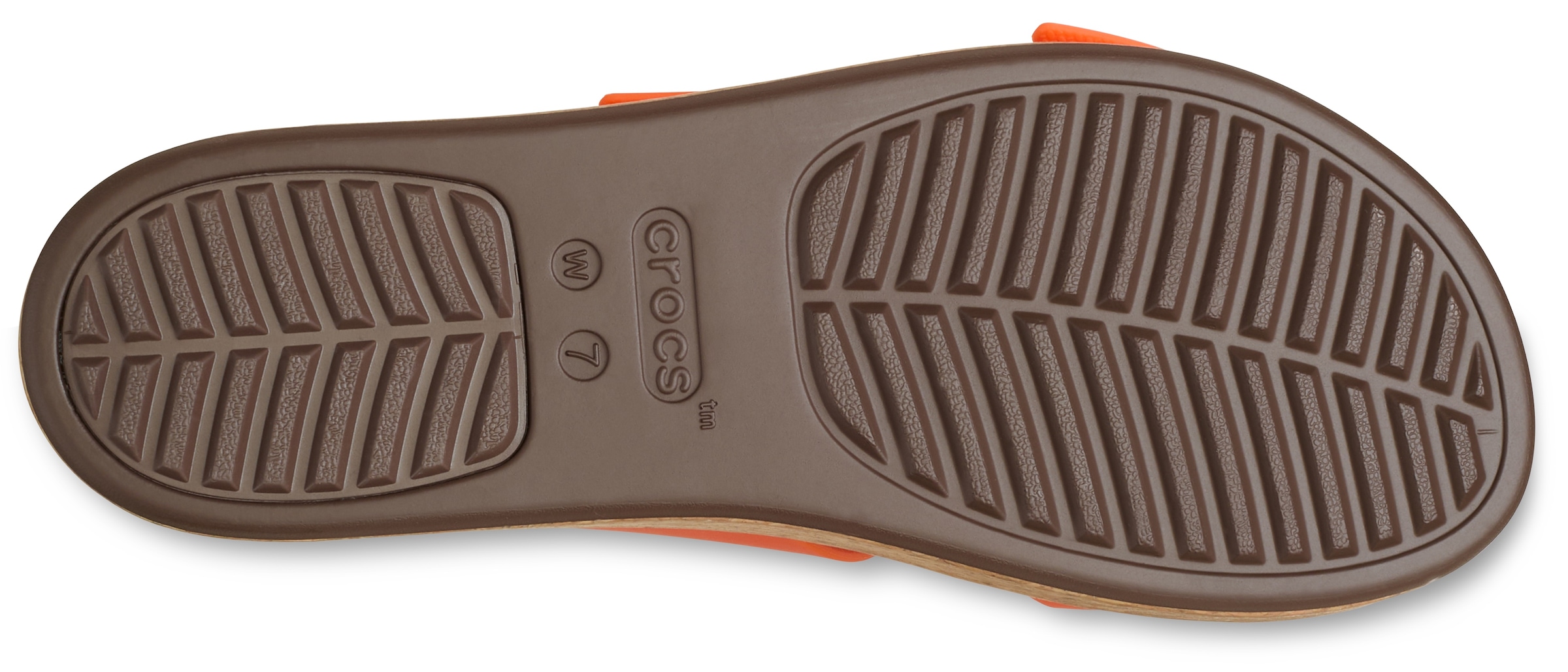 Crocs Keilpantolette »Brooklyn Cork Buckle«, Keilsandale, Plateausandale mit LiteRide™ Schaumfußbett