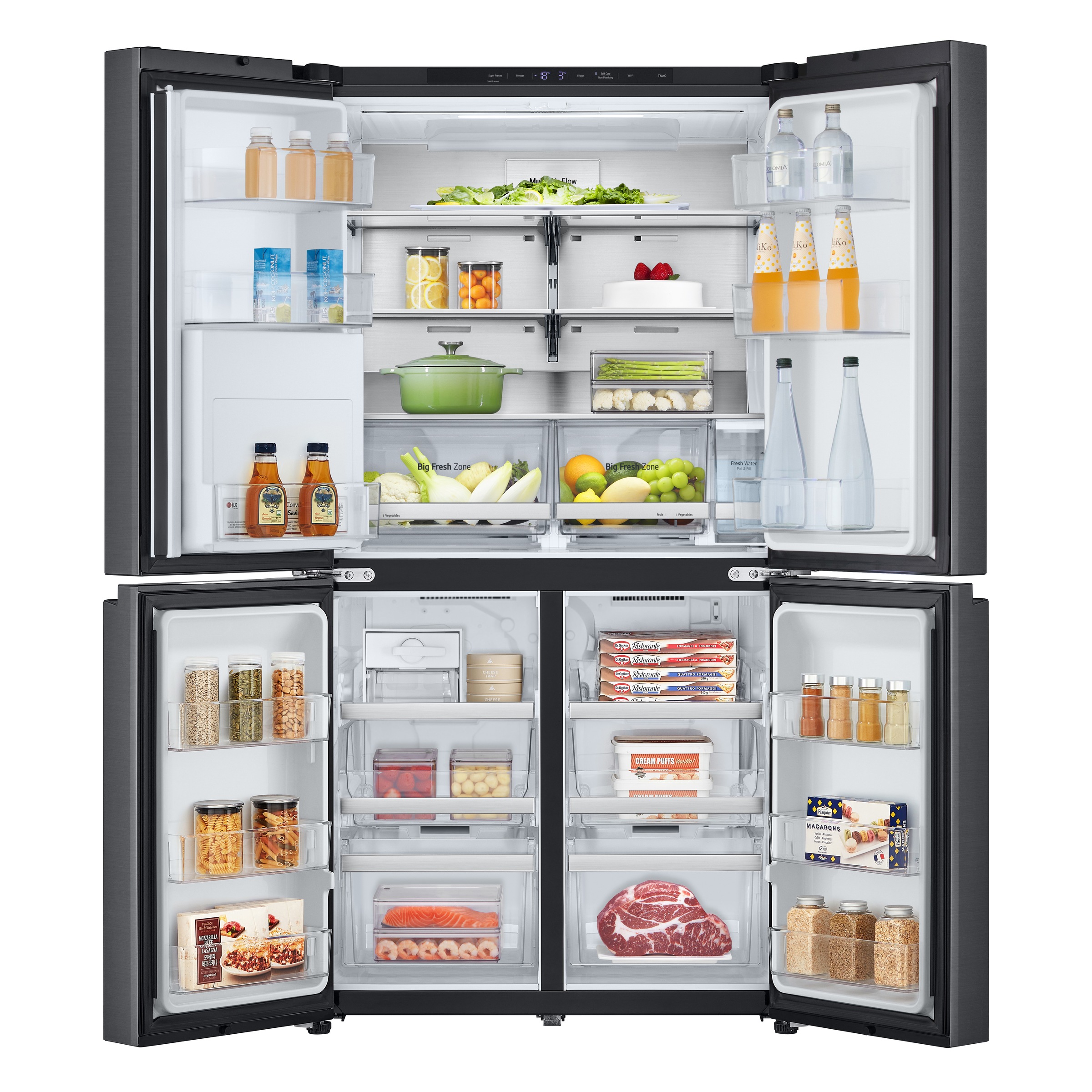 LG Multi Door »GMF961EV6C« 179,2 cm hoch 91,4 cm breit Wassertank