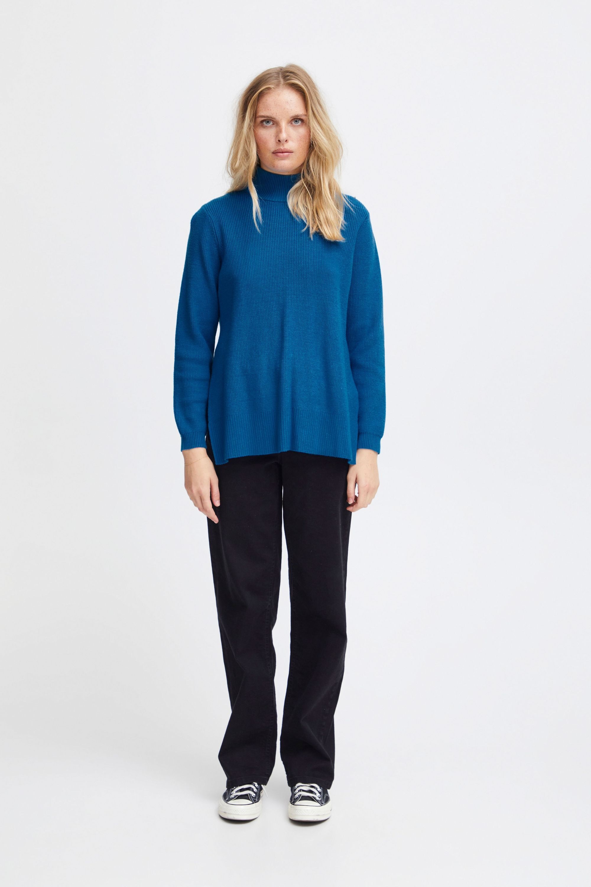 Ichi Strickfleece-Pullover »Strickpullover IHBoston«