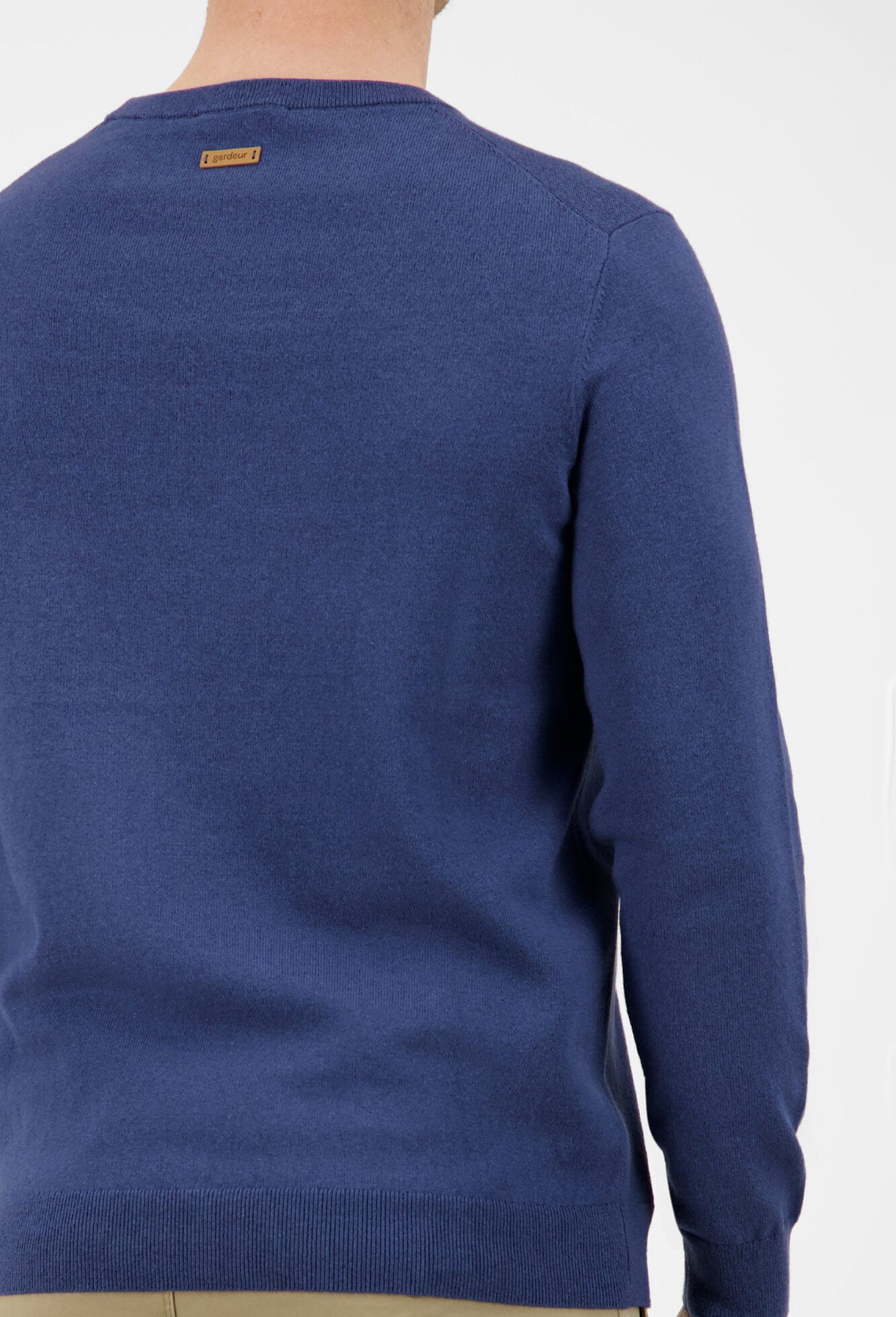 Atelier GARDEUR Strickpullover »Atelier GARDEUR Pullover« aus Baumwoll-Kaschmir-Mix