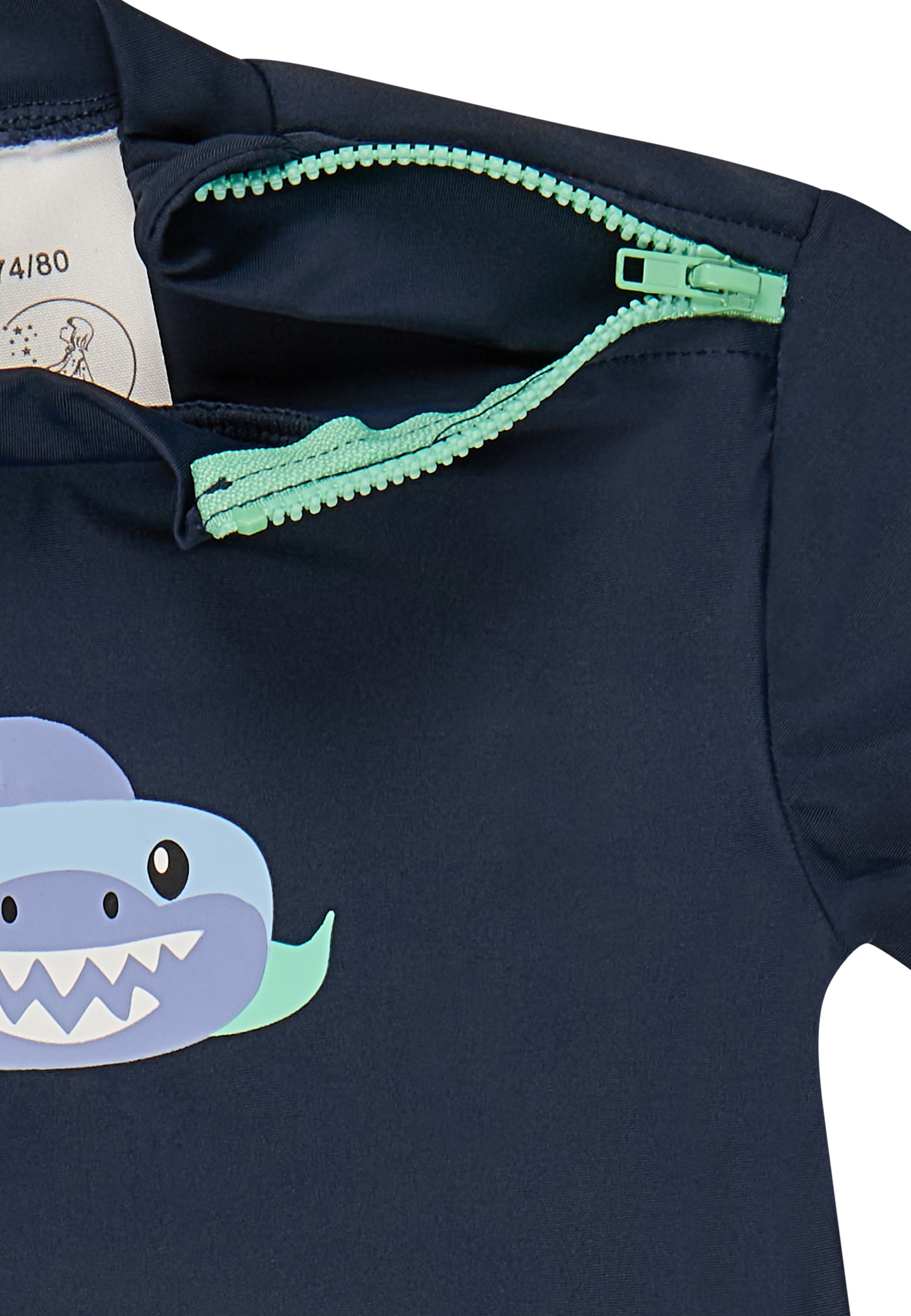 Sterntaler® Badeanzug »Badeshirt kurzarm Hai«