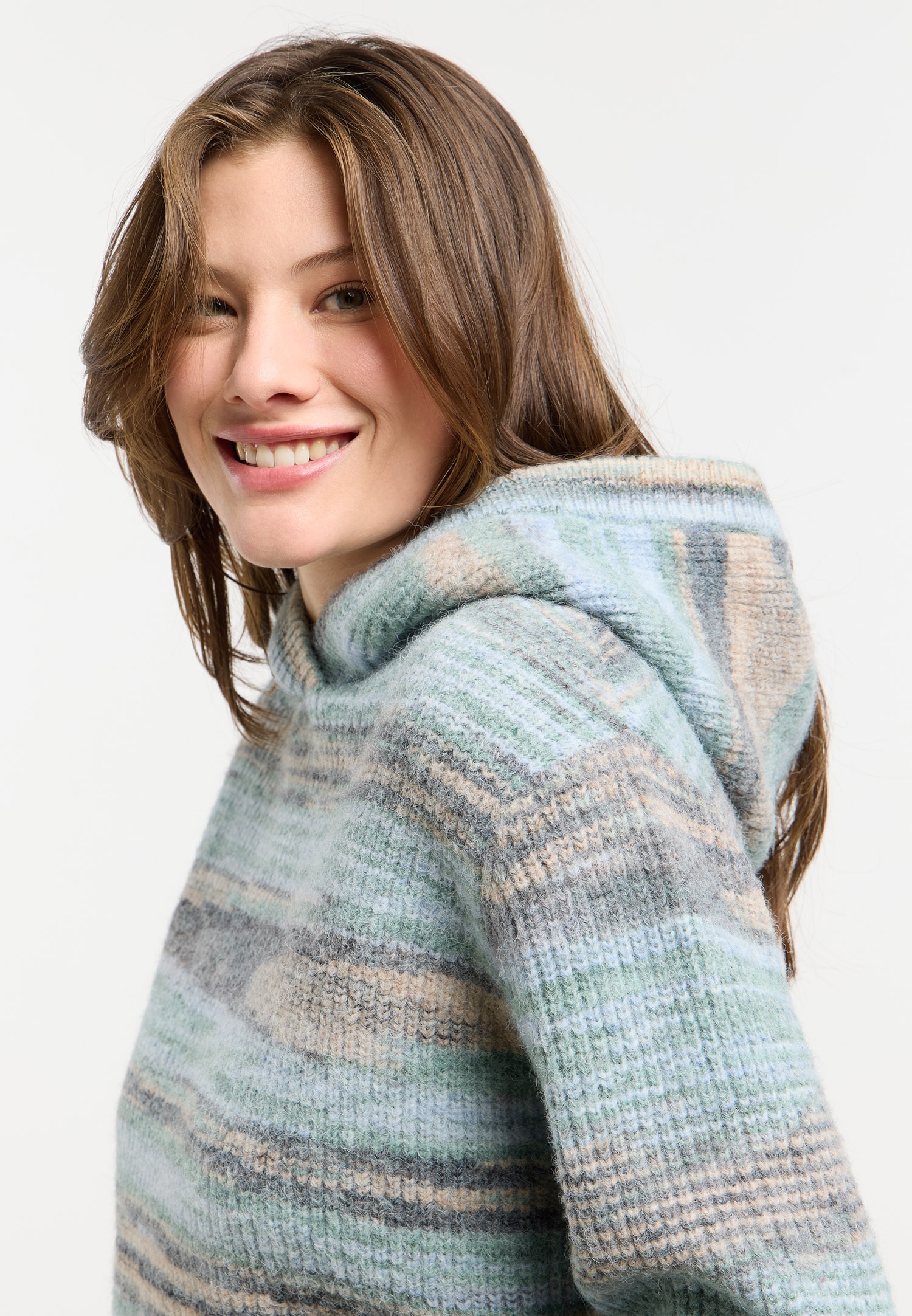 Ragwear Kapuzenpullover »OFINA« pflegeleichter Materialmix, mit Kapuze