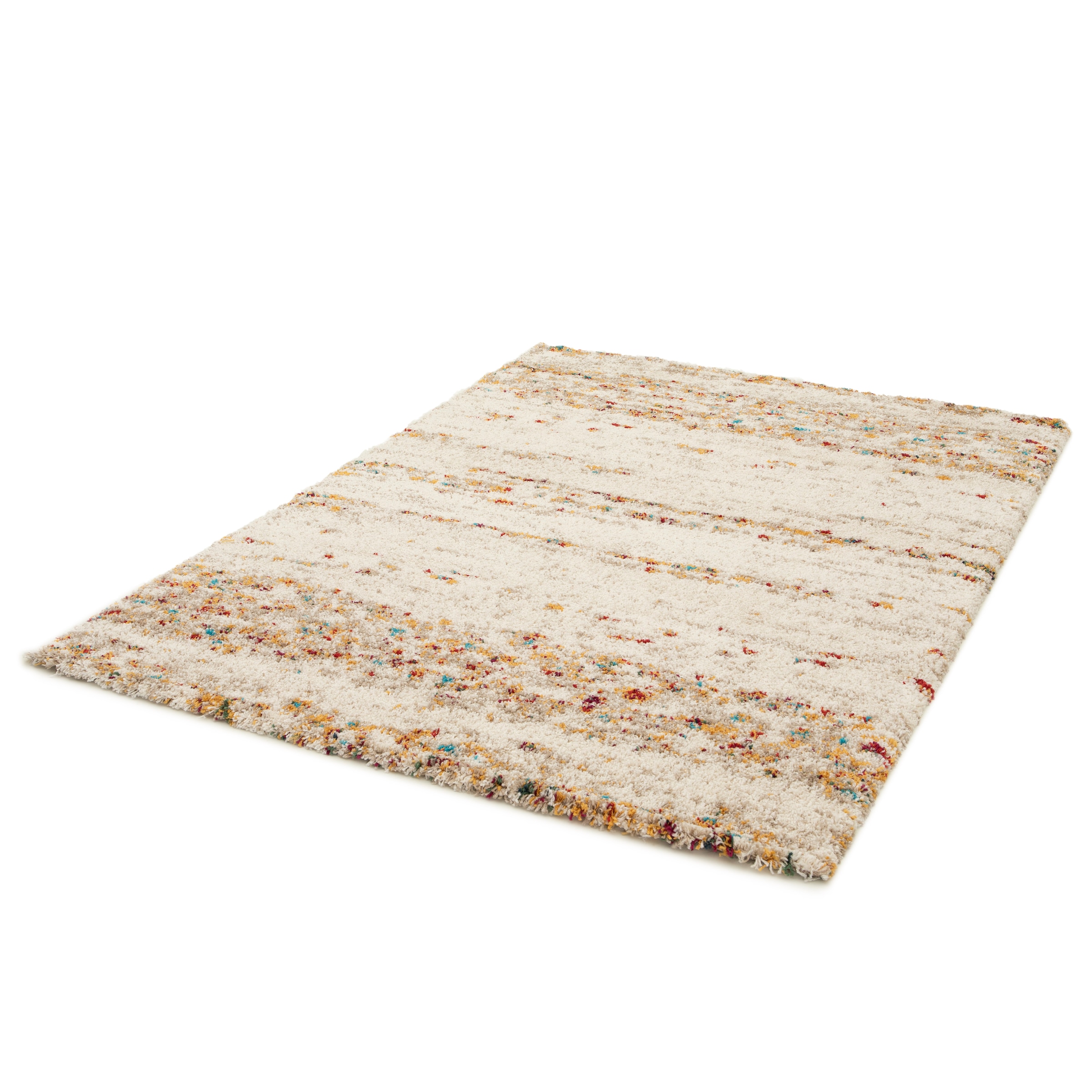 Primaflor-Ideen in Textil Hochflor-Teppich »HIMALAYA, Made in Belgium« rechteckig 30 mm Höhe modernes Design, meliert, weich & kuschelig