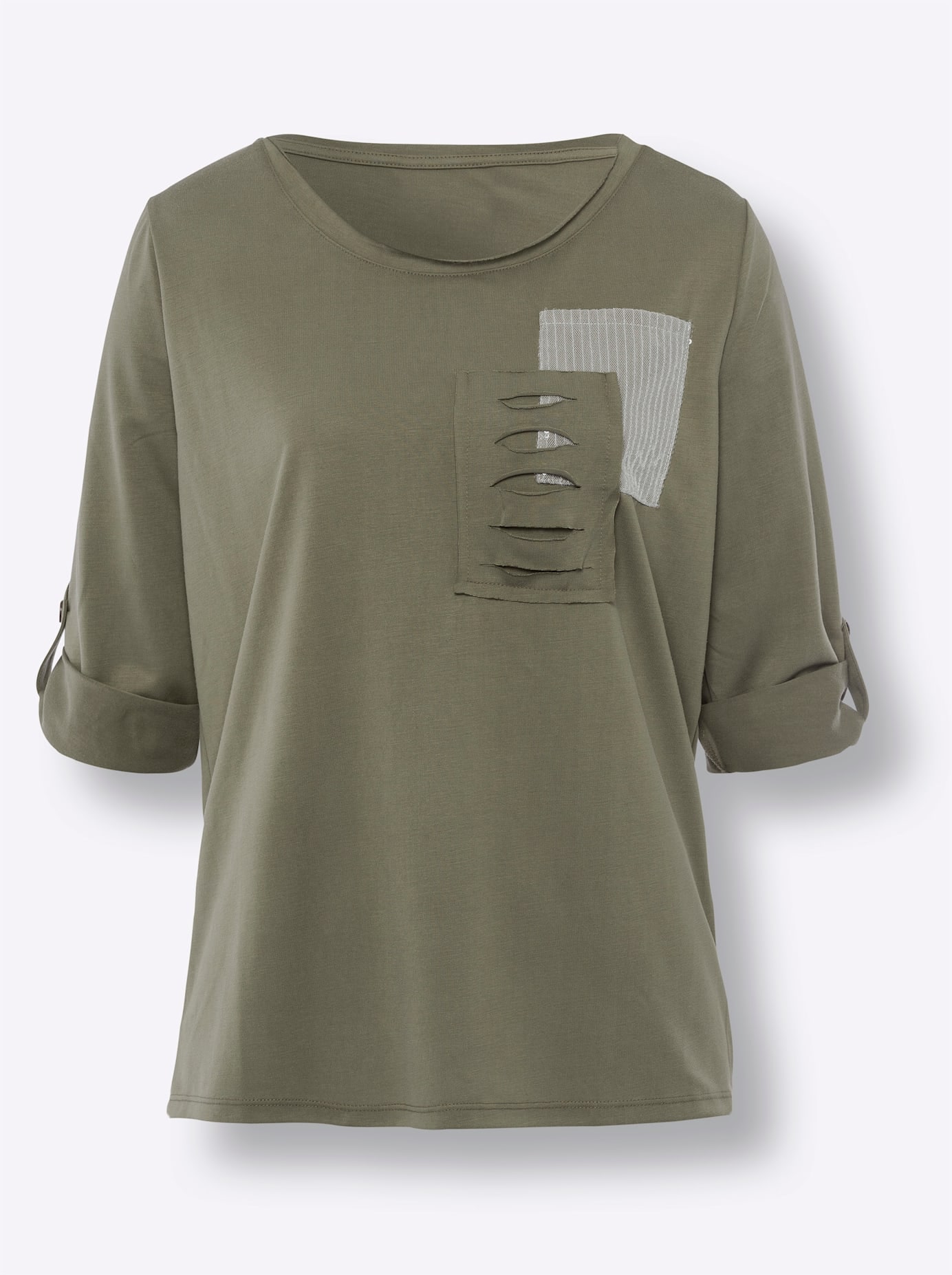 heine Rundhalsshirt »Shirt«, (1 tlg.)