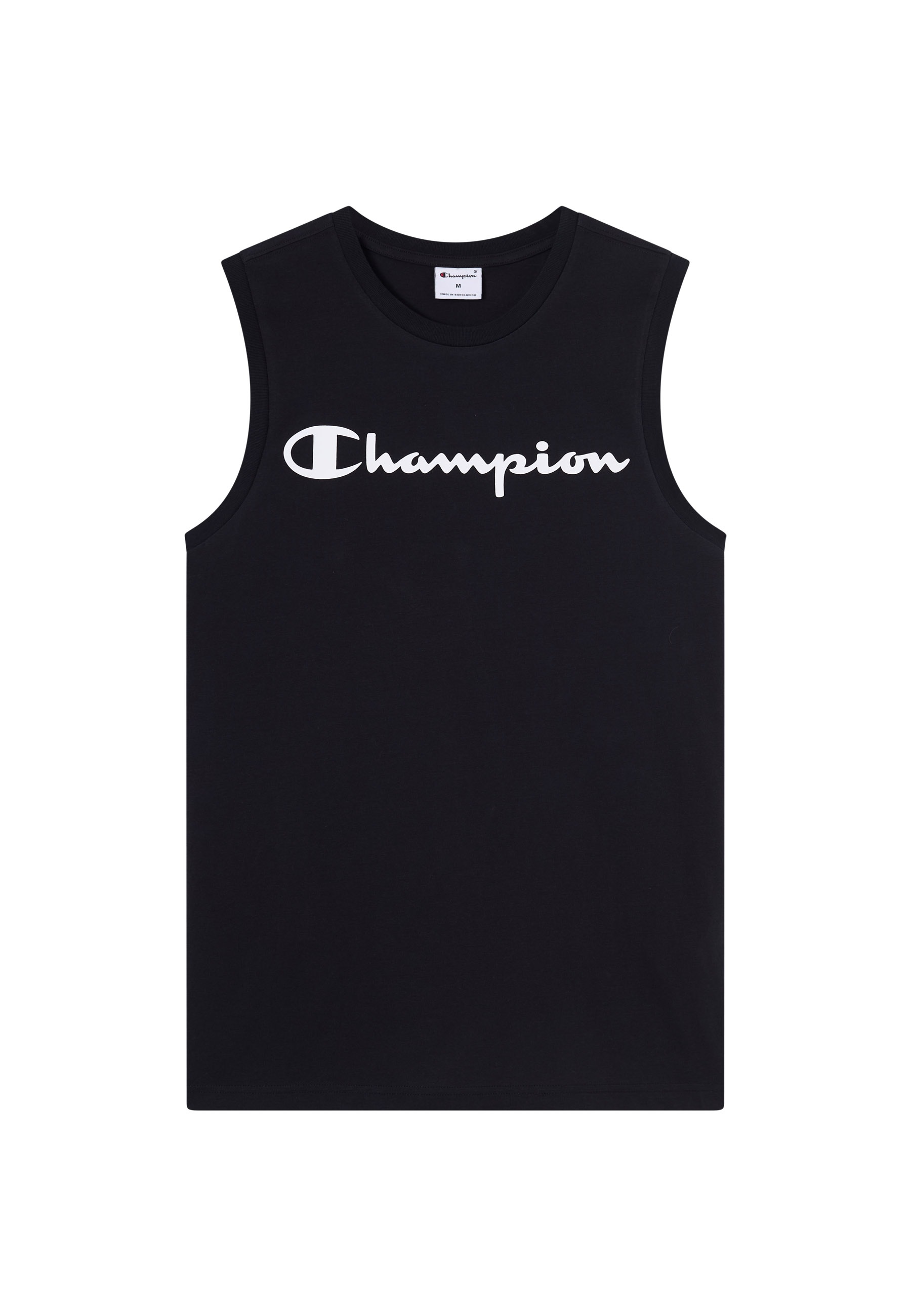 Champion Tanktop »BASICS Sleeveless T-Shirt Large Logo« sportliche Schnittform, sportlicher Stil, mit Rundhalsausschnitt