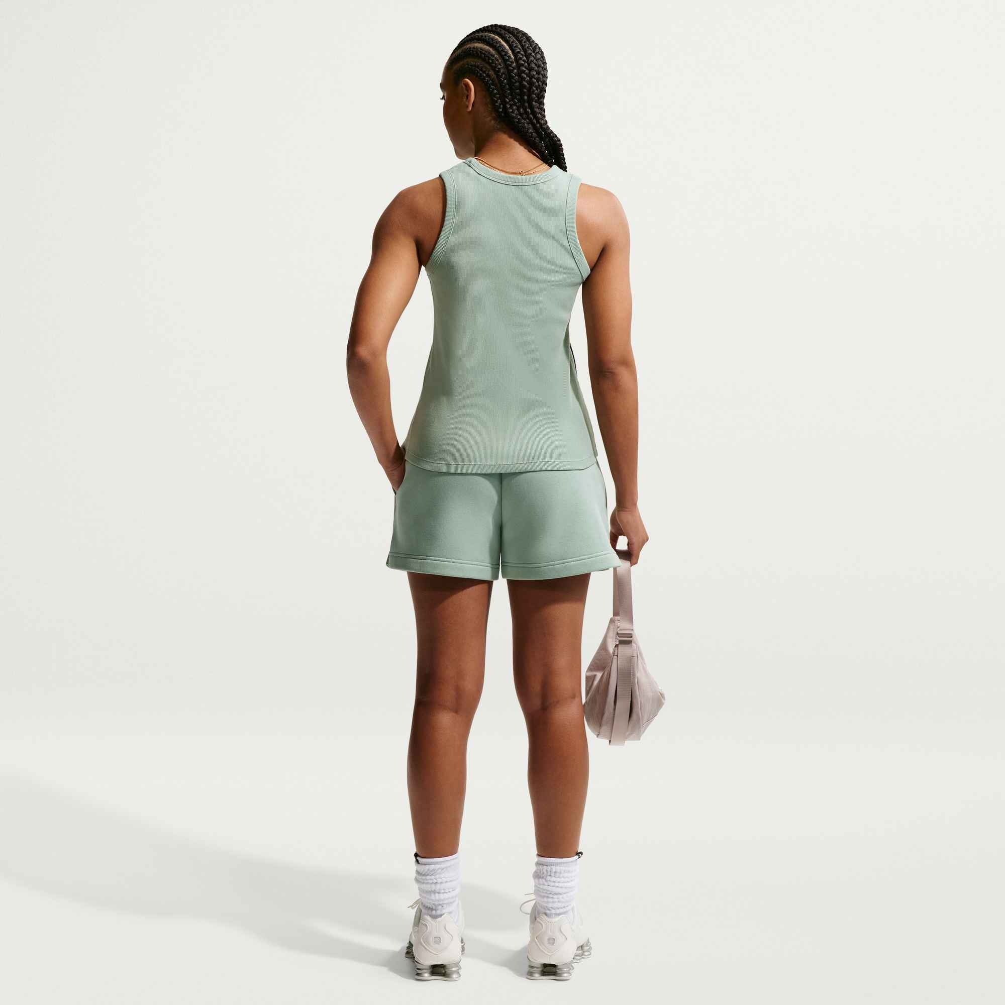 Nike Sportswear Tanktop »W NSW RIB TIGHT TANK« mit Rundhalsausschnitt, ohne Verschluss, aus Baumwolle und Elasthan