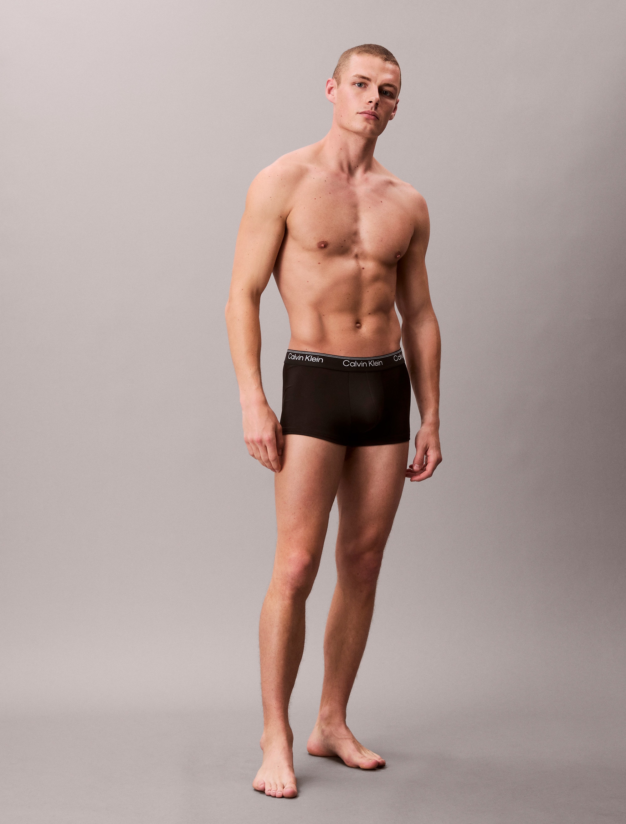 Calvin Klein Underwear Trunk »LOW RISE TRUNK 3PK«, (Packung, 3er-Pack), mit Logo-Elastikbund