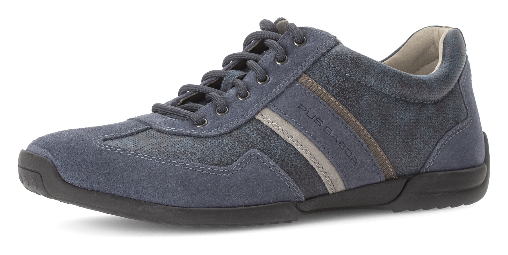 Pius Gabor Sneaker, Freizeitschuh, Halbschuh, Schnürschu mit Logo, Weite G (=weit)