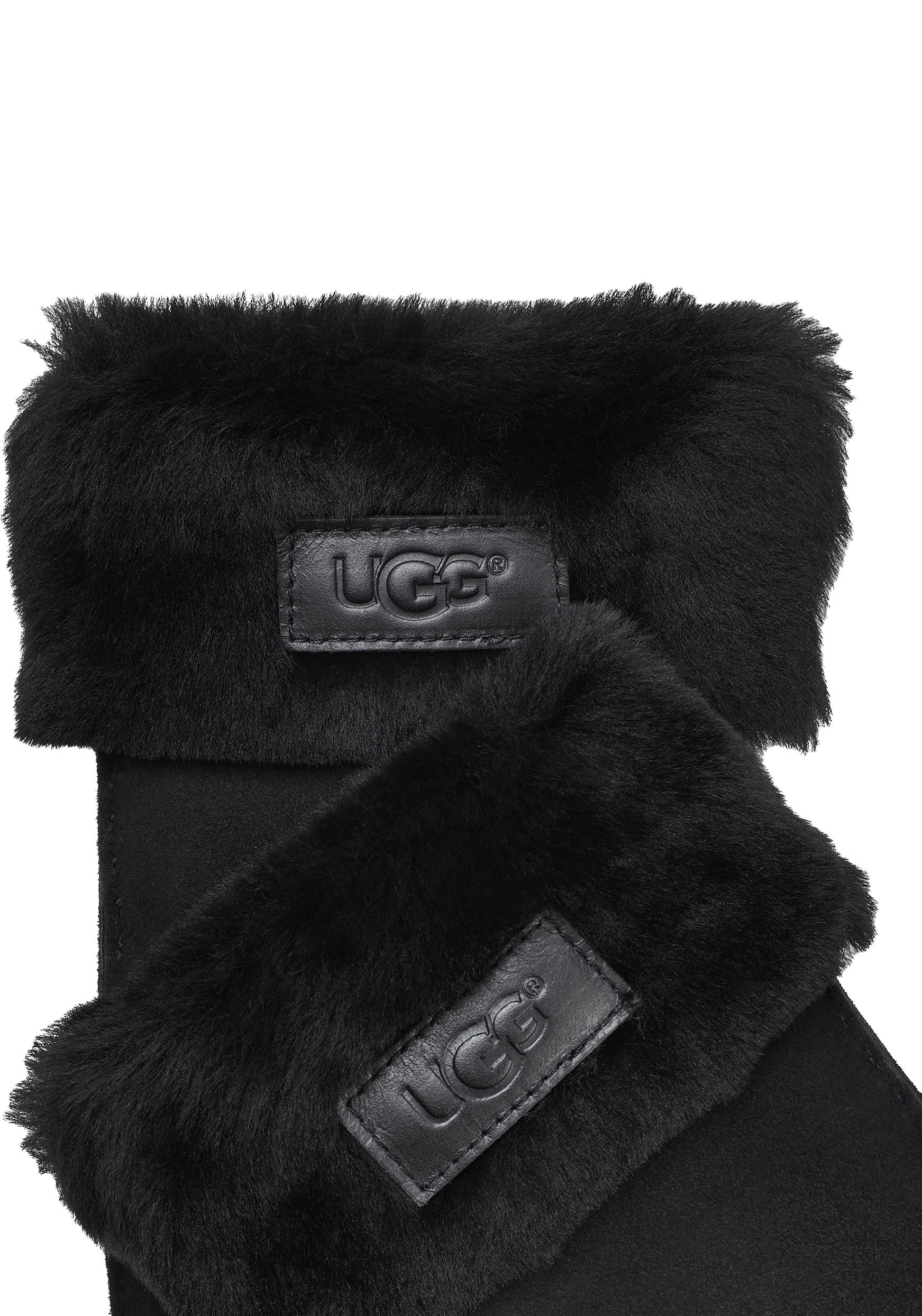 UGG Lederhandschuhe »W TURN CUFF GLOVE«