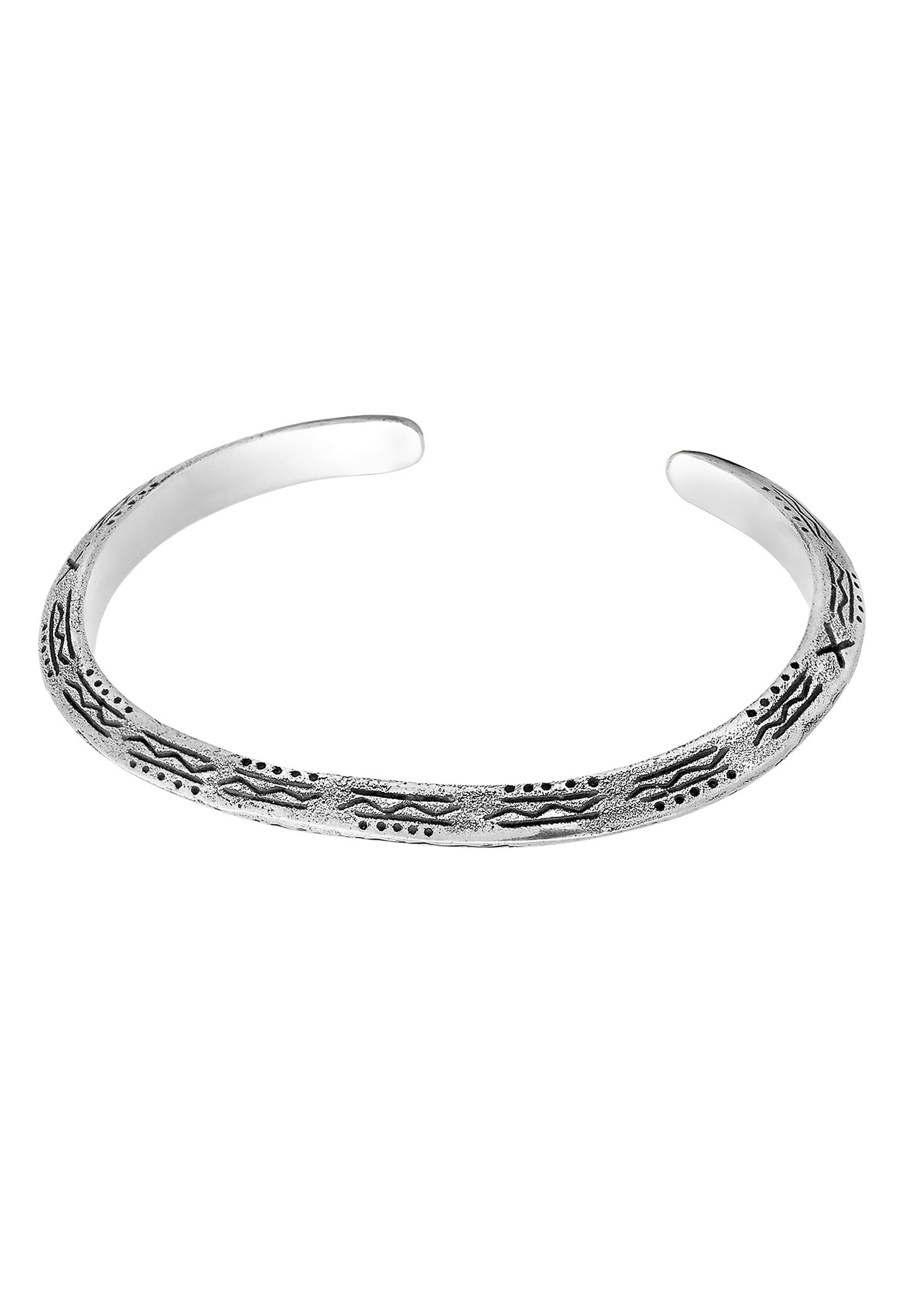HAZE & GLORY Armreif »Armband Armreif - Azetec 925 Silber«