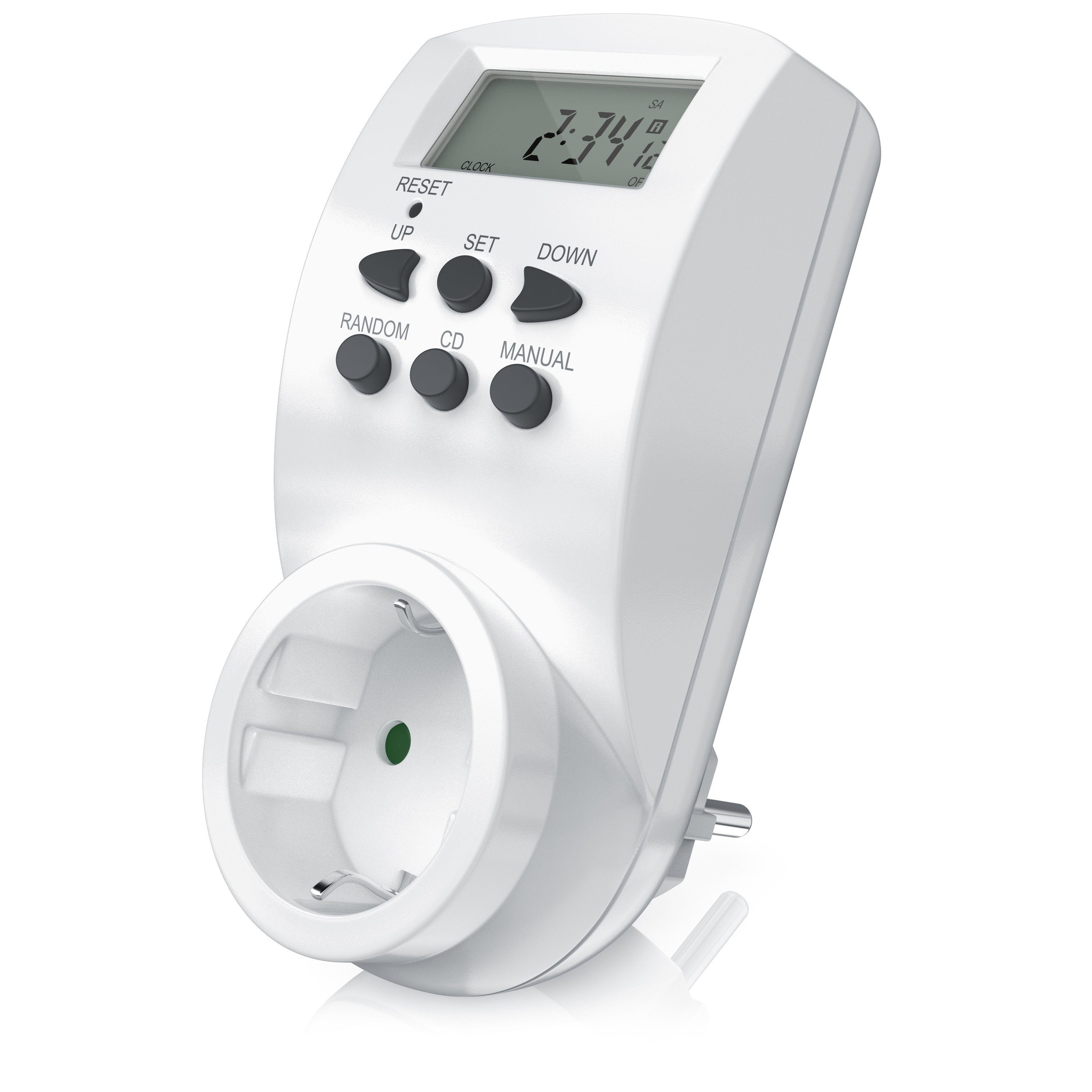 BEARWARE digitale Zeitschaltuhr mit 1,4“ LCD-Display