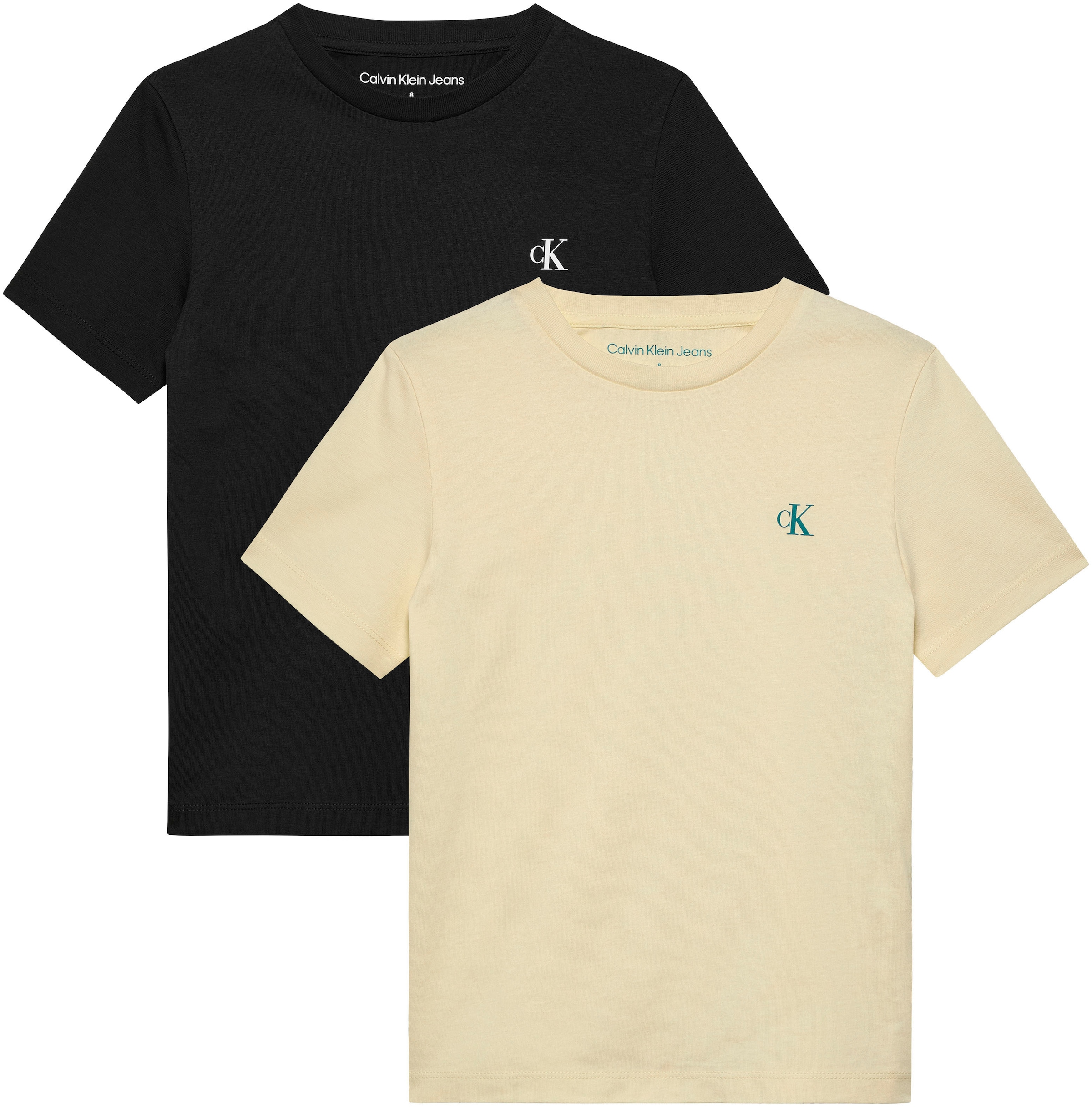 Calvin Klein Jeans T-Shirt »2-PACK MONOGRAM TOP«, (2 tlg.), für Kinder bis  16 Jahre online bei OTTO