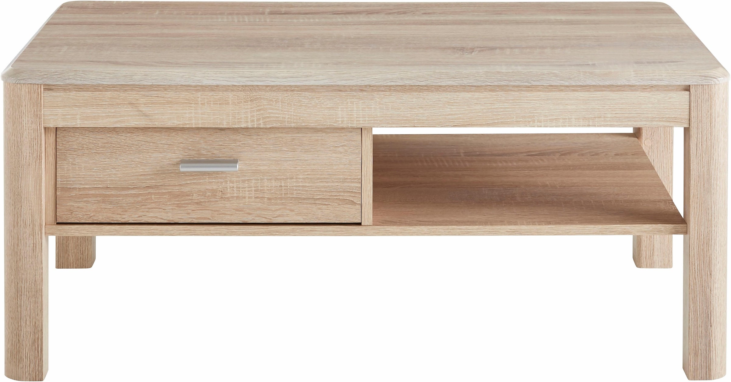 PRO Line Schublade, OTTO aus Ablageboden, Shop mit Holz, rechteckig Couchtisch, Gestell Online