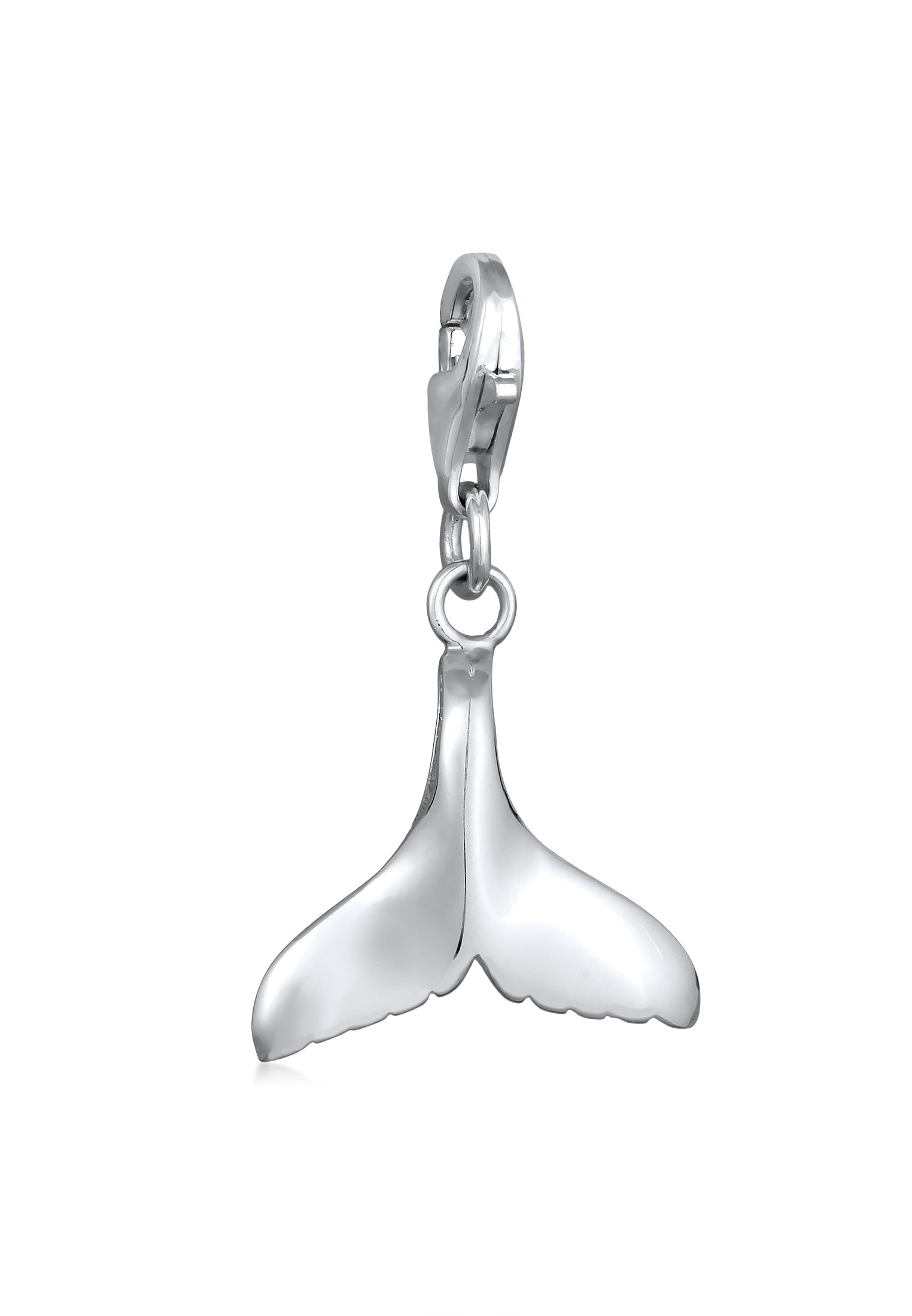 Nenalina Charm Blume »Charm Walflosse Fisch Meer Ozean 925 Silber«