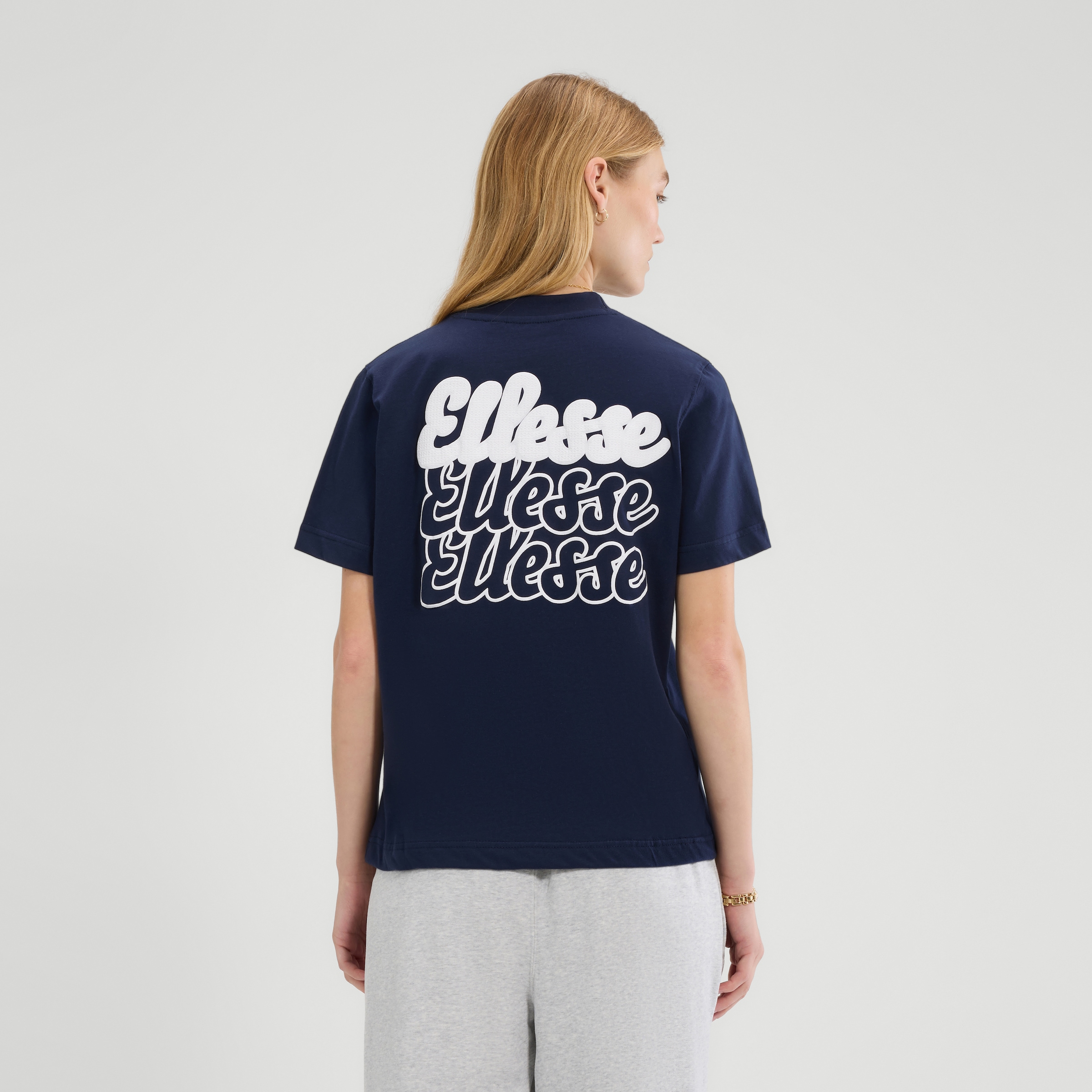 Ellesse T-Shirt für Erwachsene, sportlicher Stil, aus weicher Baumwolle