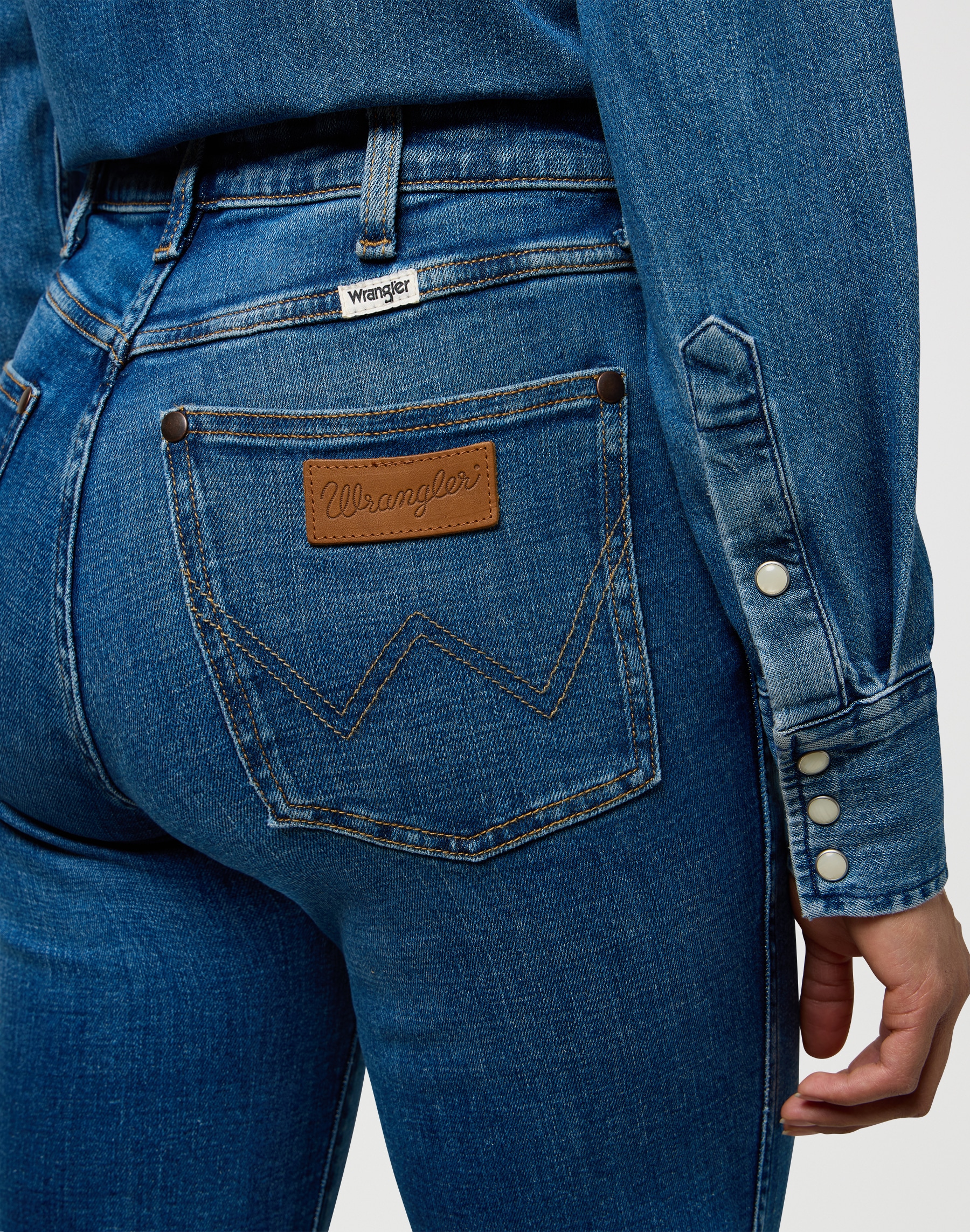 Wrangler Straight-Jeans, im Five-Pocket Style