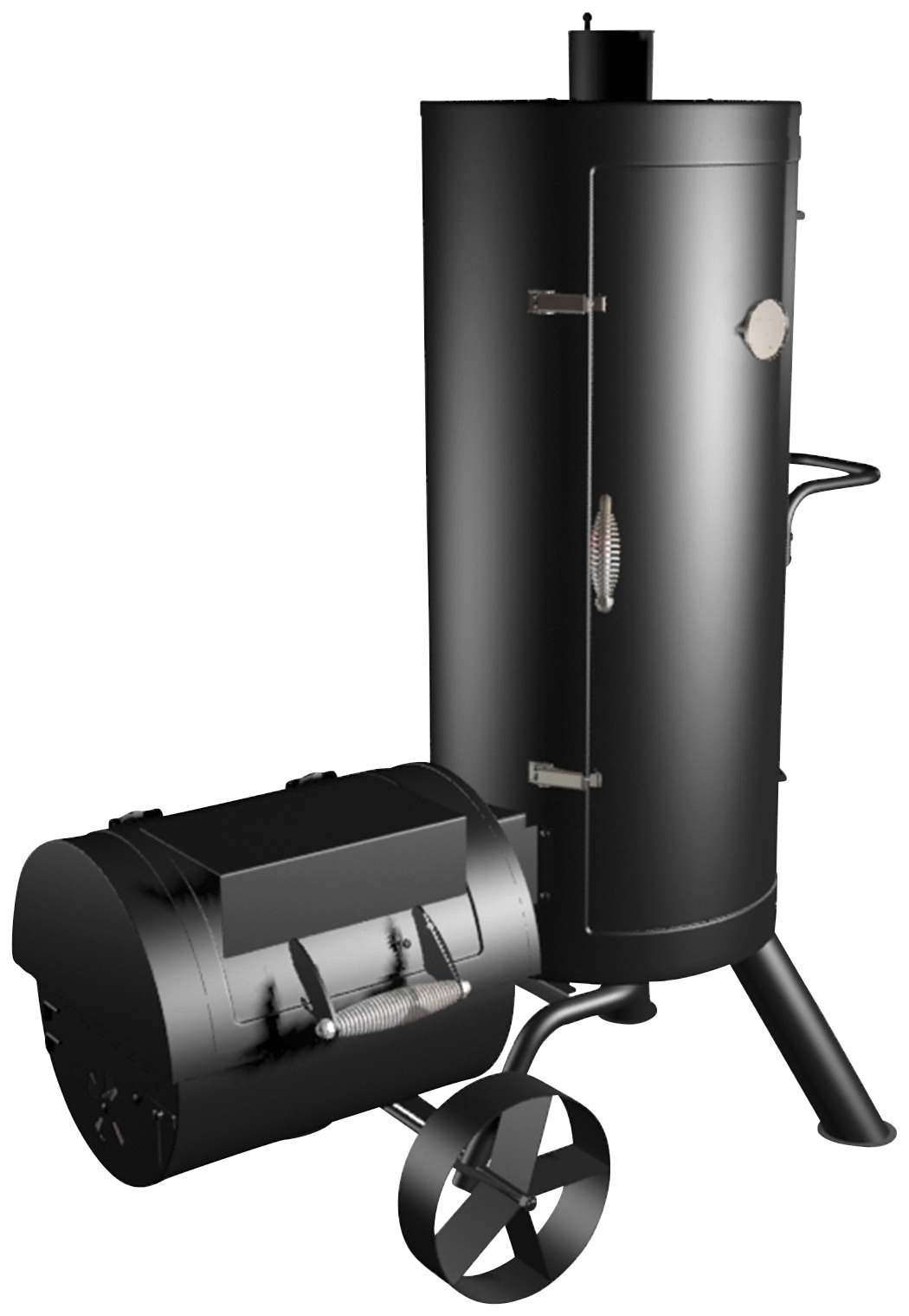 Tepro Holzkohlegrill »Räucherofen Fairfax«, BxTxH: 118,6x66,4x145,6 cm
