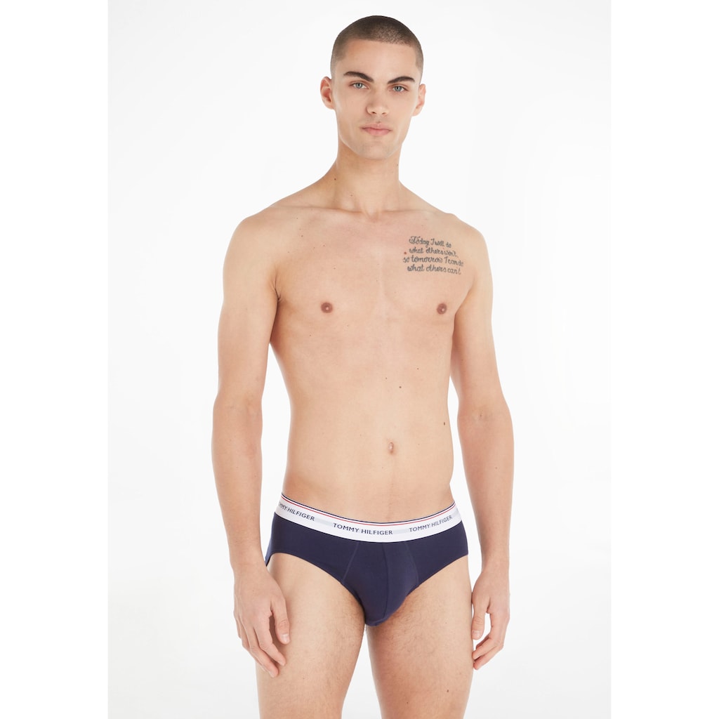 Tommy Hilfiger Underwear Slip »3P BRIEF«, (Packung, 3 St., 3er-Pack), mit Logo-Elastikbund