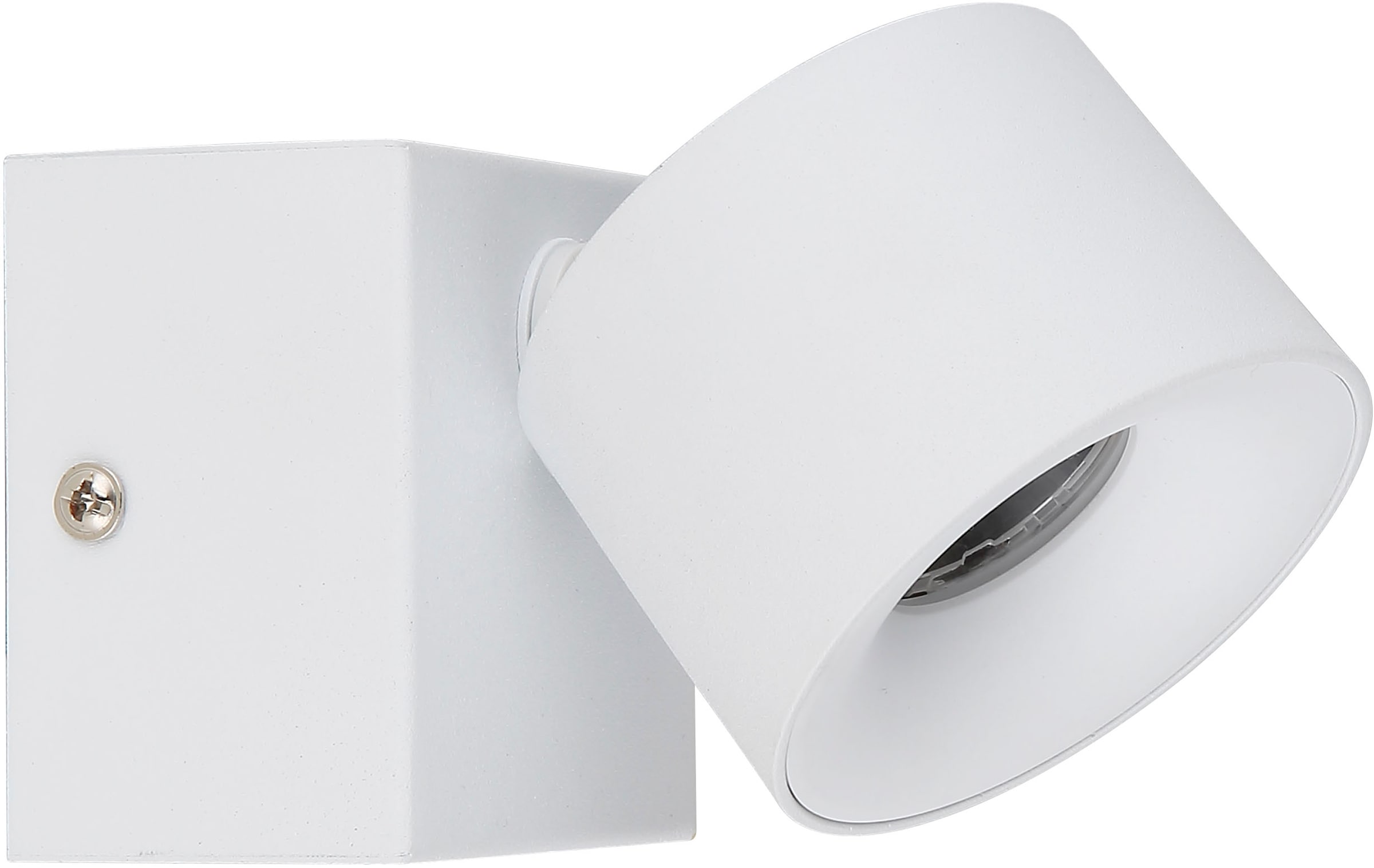 GLOBO LIGHTING LED Wandstrahler »RAE« LED-Modul 1 Stk. Warmweiß Wandspot, Flur, Wohnzimmer, Arbeitszimmer