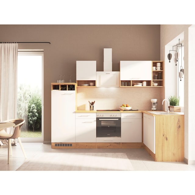 RESPEKTA Küche »Hilde«, Breite 280 cm, wechselseitig aufbaubar OTTO Online  Shop
