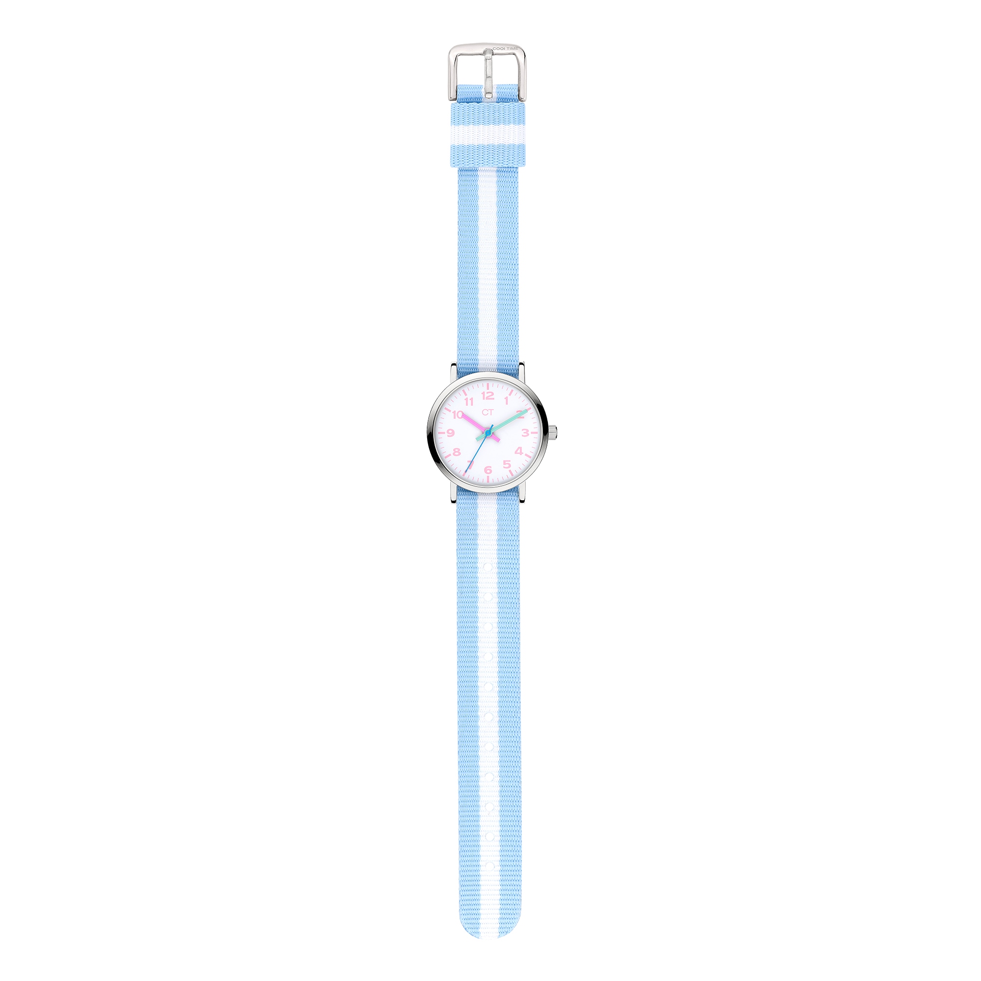 COOL TIME Quarzuhr »The Cool Stripe«, Armbanduhr, Kinderuhr, Mädchen, analog
