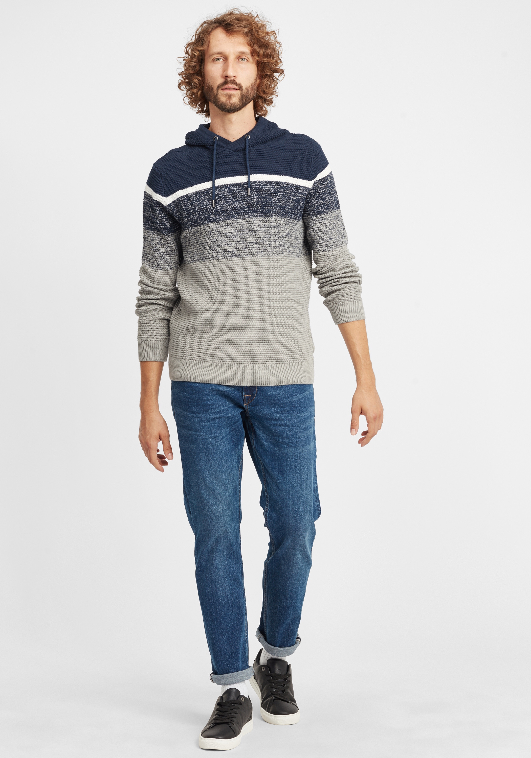 Blend Strickfleece-Pullover »Strickpullover BHCedral«