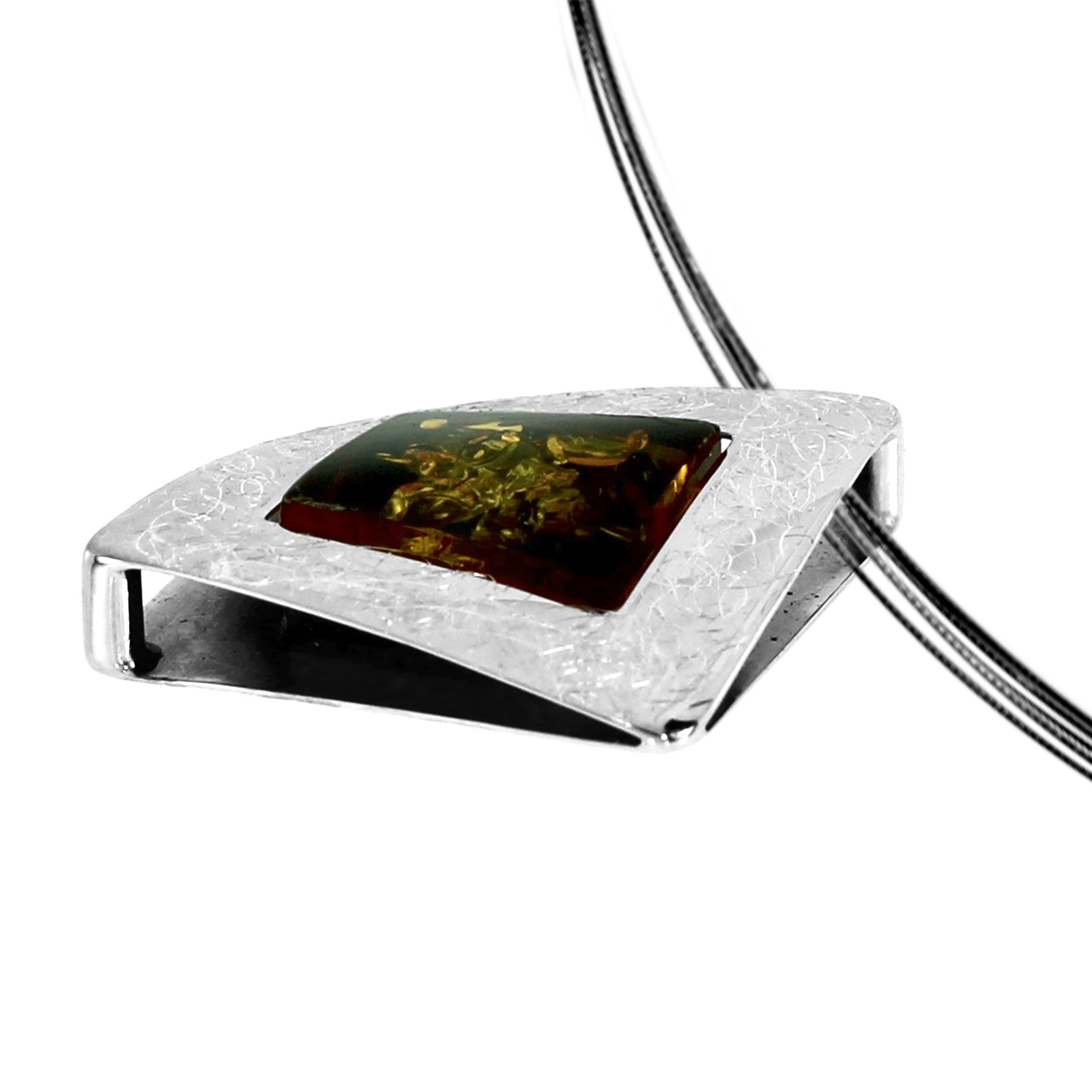OSTSEE-SCHMUCK Kette mit Anhänger »- Gleiter-Alvina - Silber 925/000 - Bernstein«