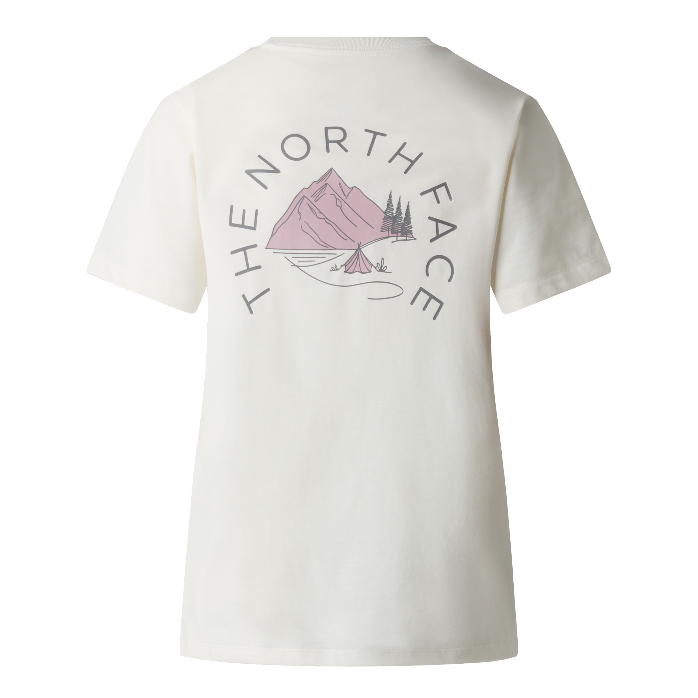 The North Face T-Shirt »W MONTE REGULAR SHORT SLEEVE TEE-GRAPHIC« sportlicher Stil, für Sportmode und Outdoormode, aus Baumwolle