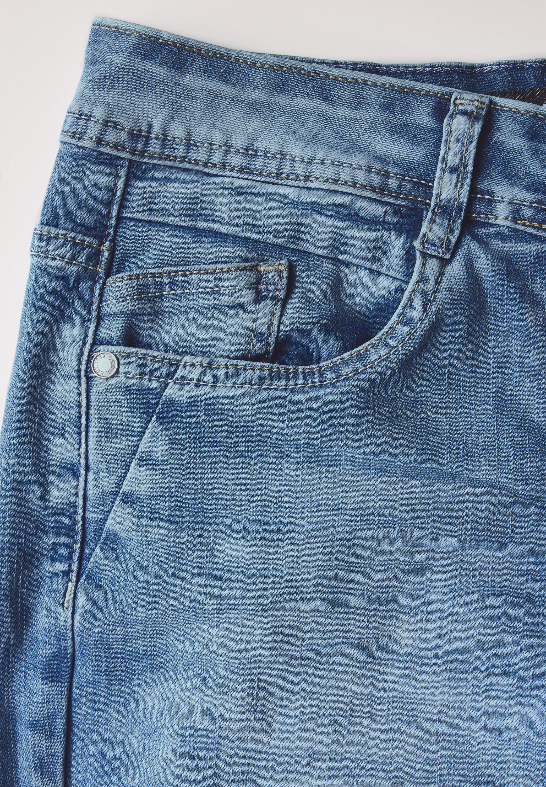 Cecil Slim-fit-Jeans »Style Toronto«, bequemer fit