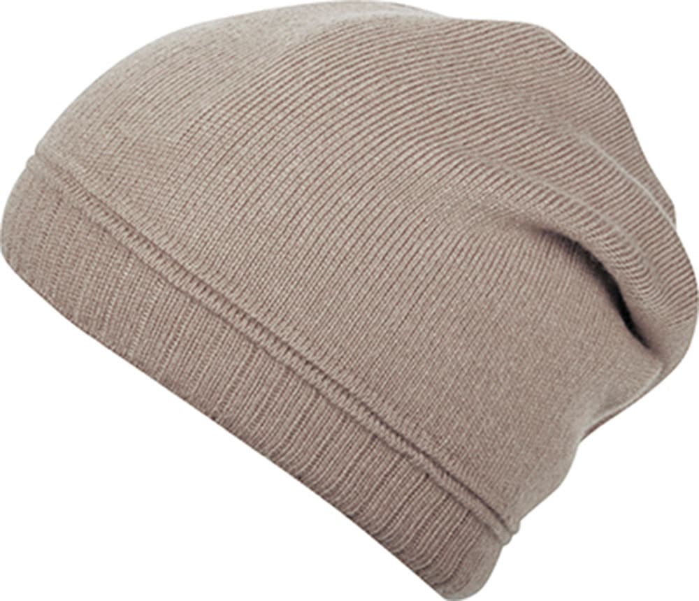 Capelli New York Beanie, (Packung), mit Metall-Logo an der Krempe