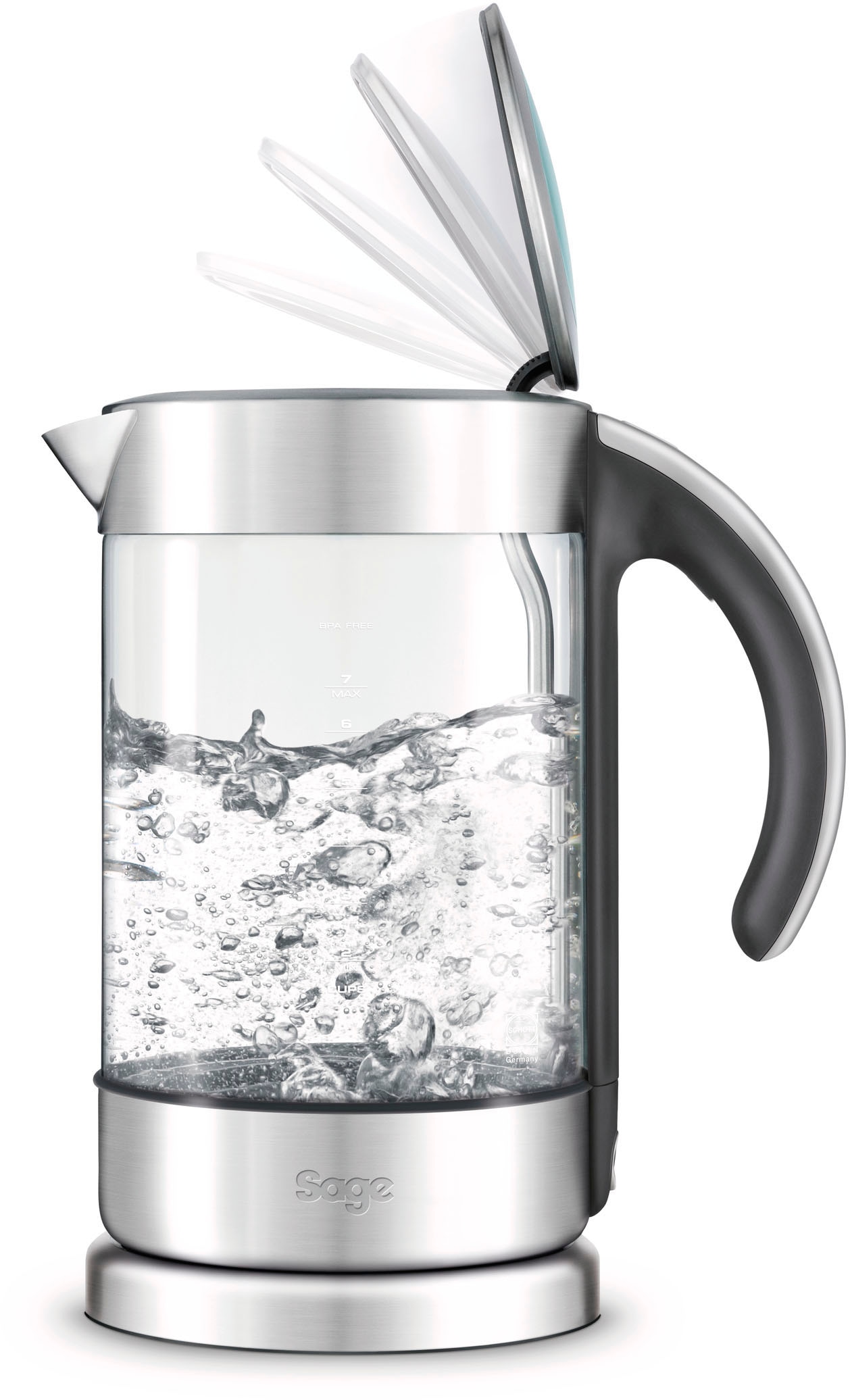 Wasserkocher »the Crystal Clear, SKE750CLR«, 1,7 l, 3000 W