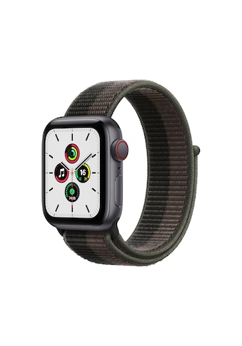 Apple Smartwatch »Series SE, GPS + Cellular, Aluminium-Gehäuse, 44 mm mit Sport Loop«,... kaufen