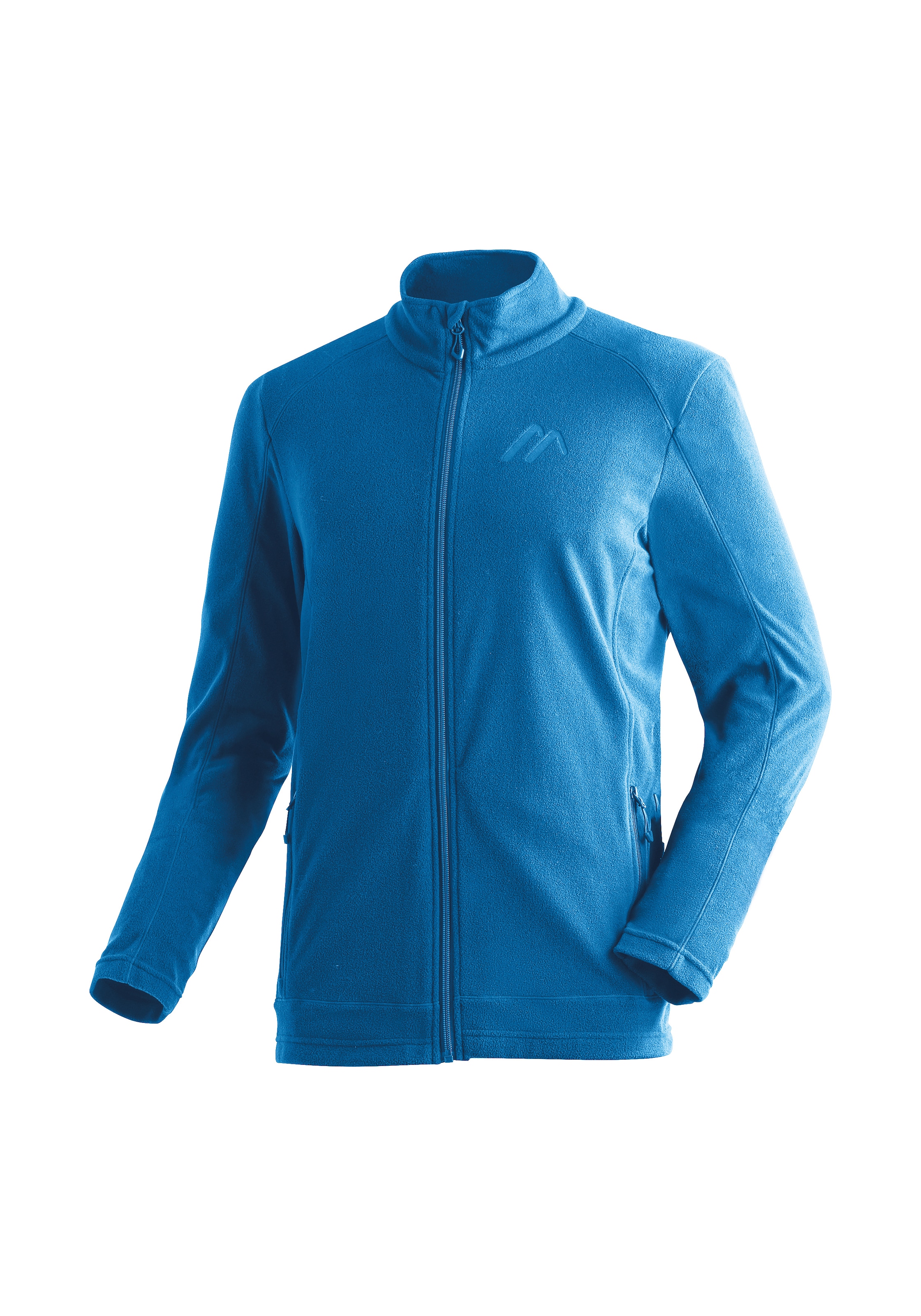 Maier Sports Fleecejacke »Dennis Jacket M« Herren Midlayer, pflegeleichtes Fleece mit 2 RV-Taschen