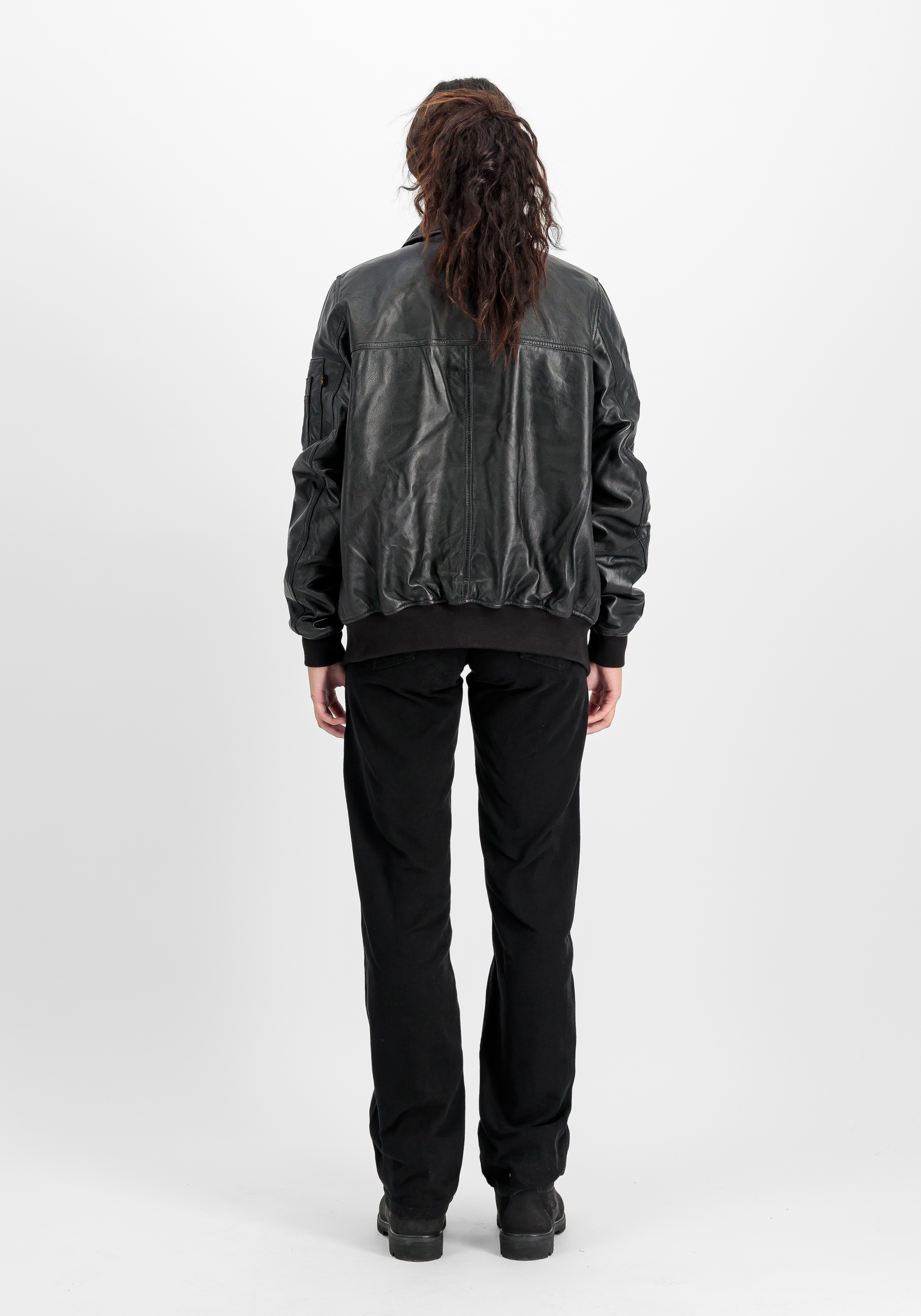 Alpha Industries Lederjacke »CWU-45/P Leather«