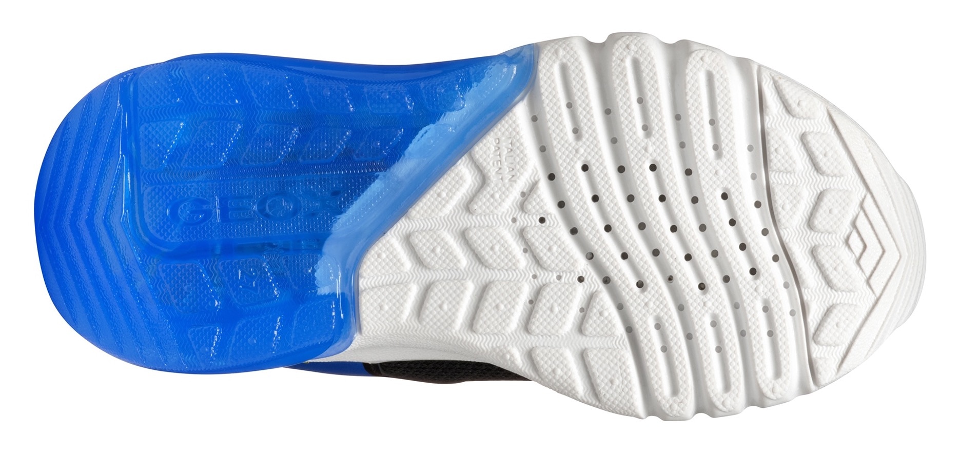 Geox Sneaker »J CIBERDRON BOY Blinkschuh«, Retro Sneaker, Blinkschuh mit Super Mario Motiv