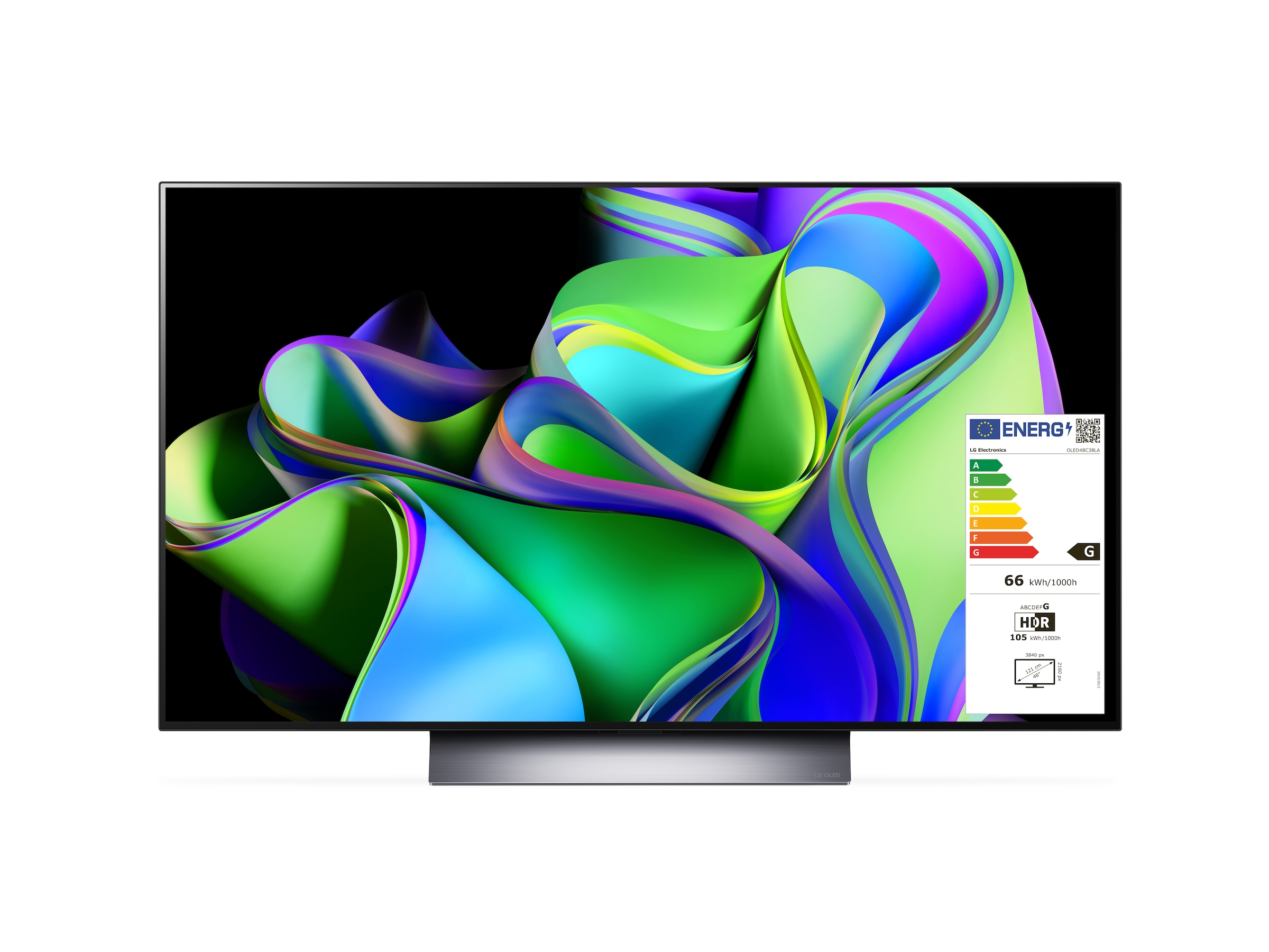 LG OLED-Fernseher »OLED48C38LA«, 4K Ultra HD, Smart-TV
