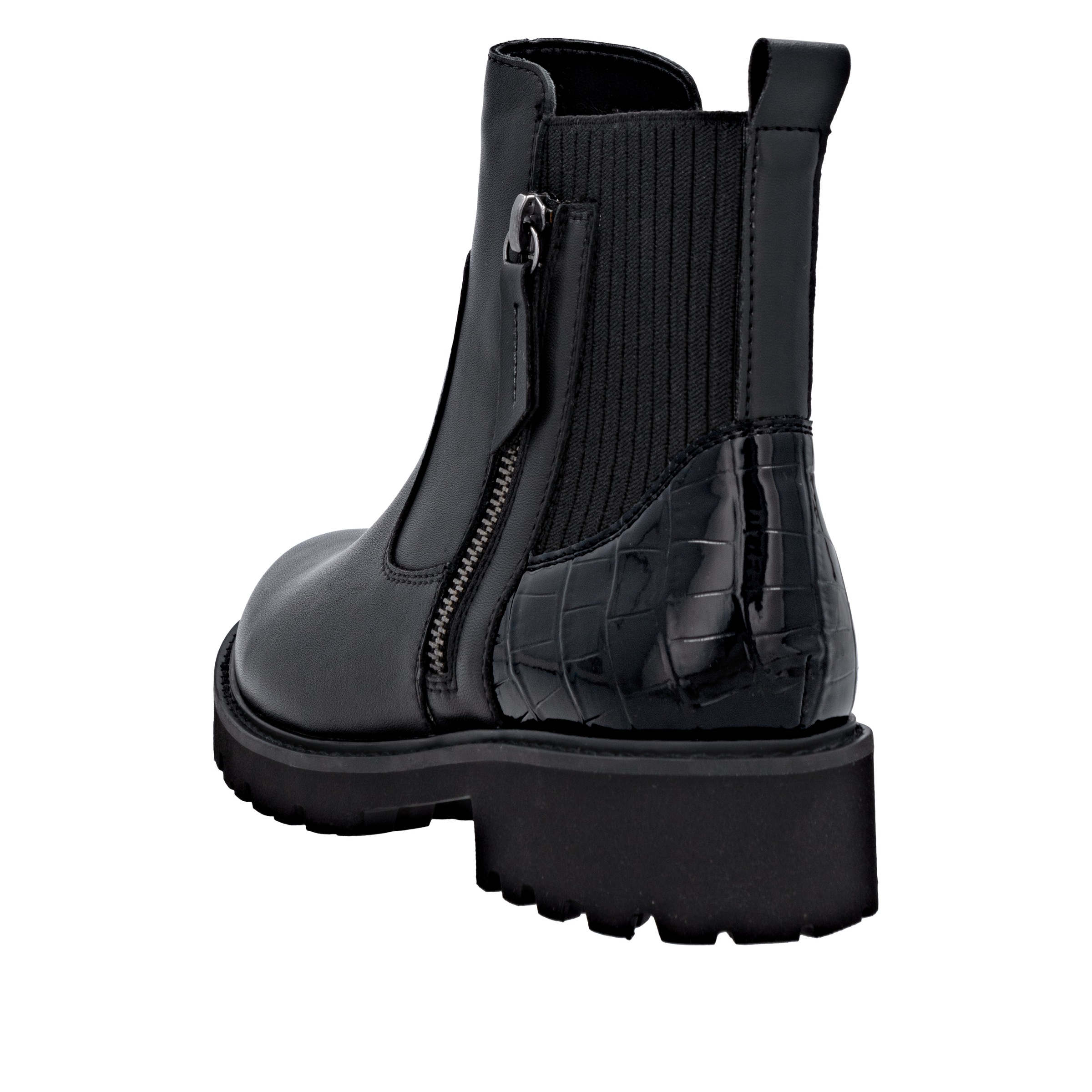 Remonte Chelseaboots  Stiefelette, Boots, Profilsohle, Blockabsatz, mit Innenreißverschluss