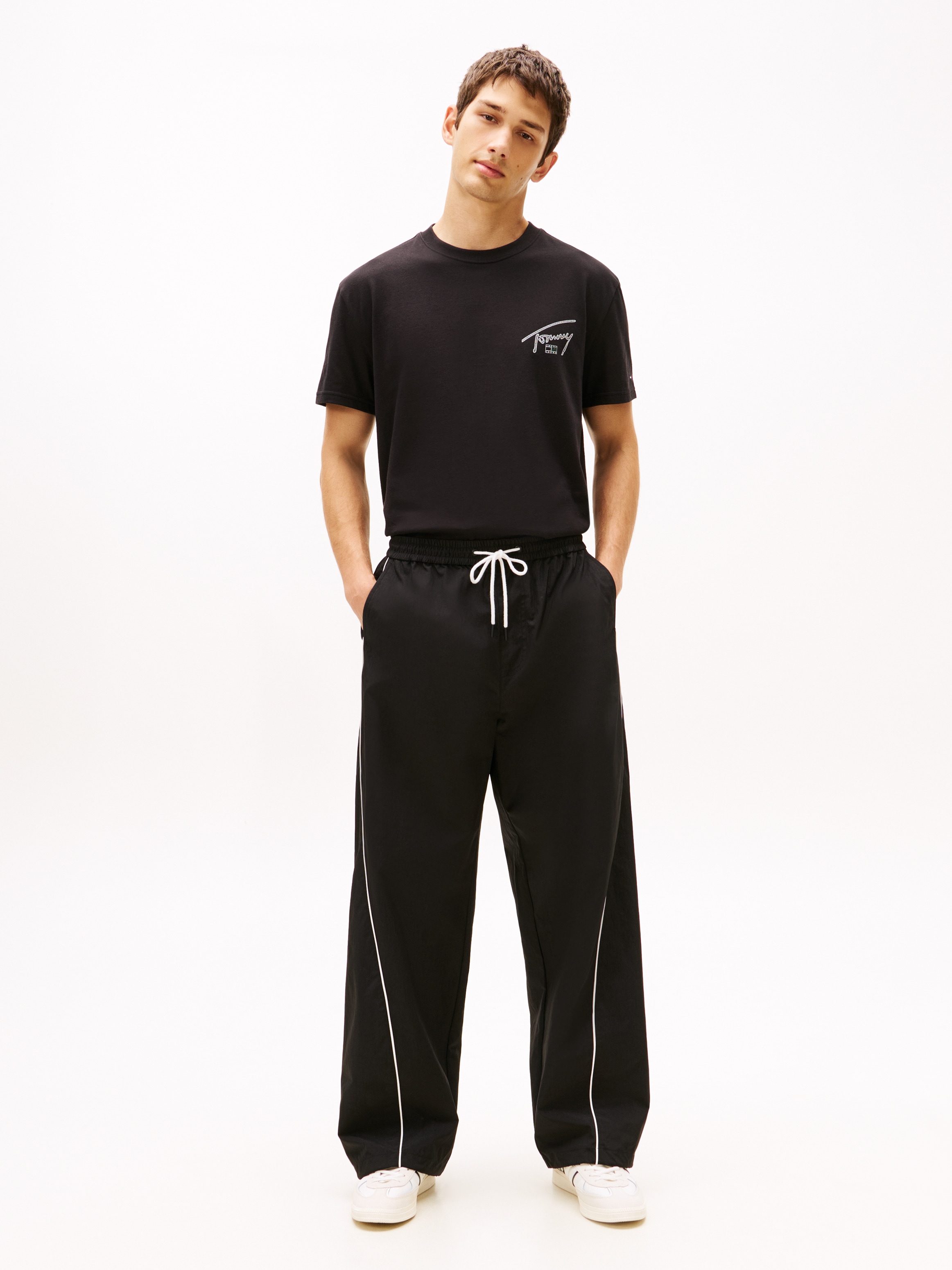 Tommy Jeans T-Shirt »TJM SIGN BACKPRINT« mit Rückenprint, regular fit, Rundhals