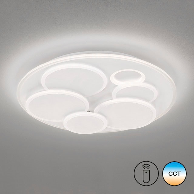 FISCHER & HONSEL LED Deckenleuchte »Dots«, 1 flammig, Leuchtmittel LED-Modul | LED fest integriert