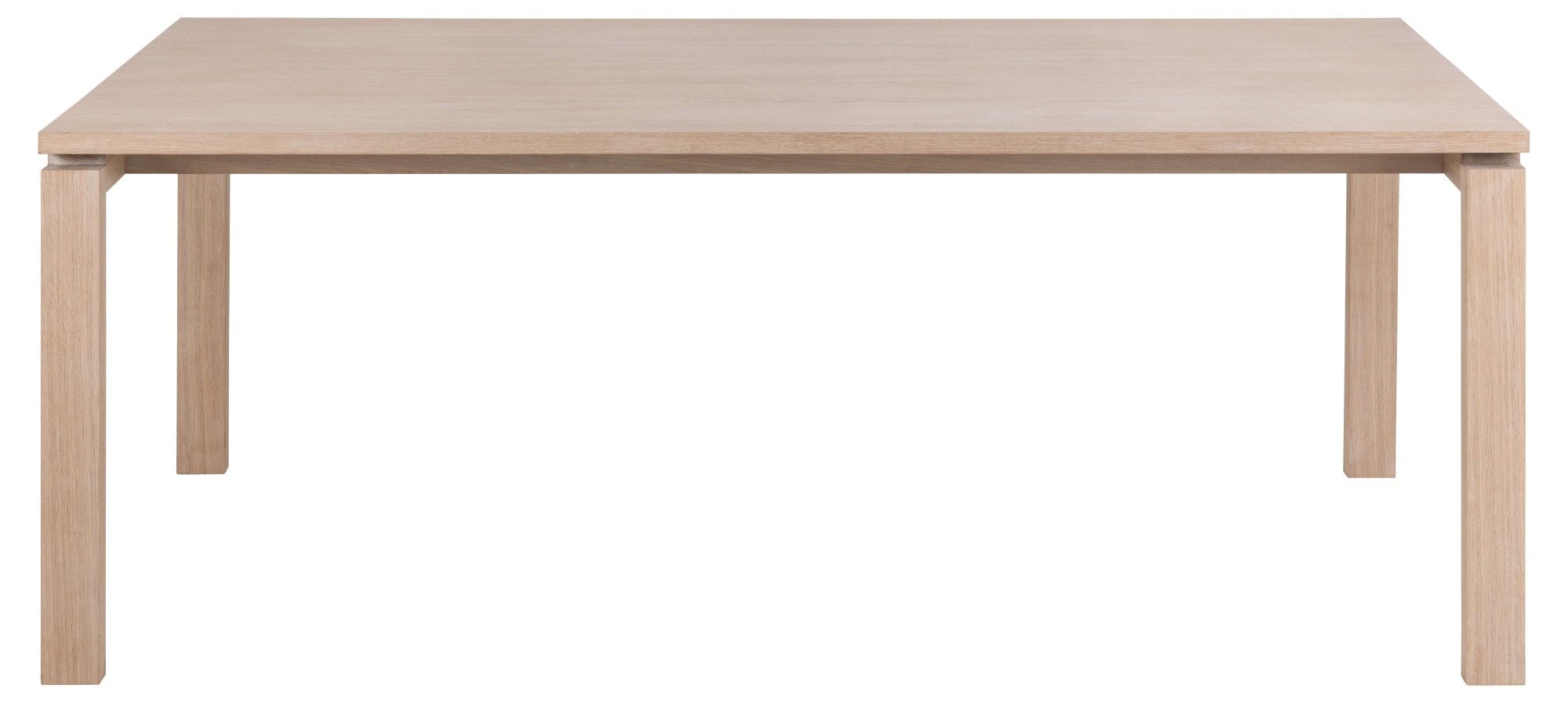 ACTONA GROUP Esstisch »Linley Tisch«, Eichenfurnier geölt, Ausziehplatte vorbereitet, B: 200 cm