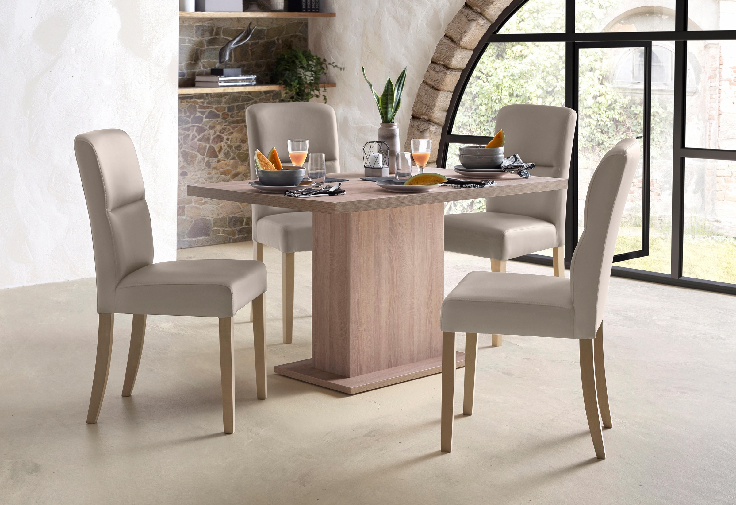 Premium collection by Home affaire Essgruppe »Cross«, (Set, 5 tlg.)