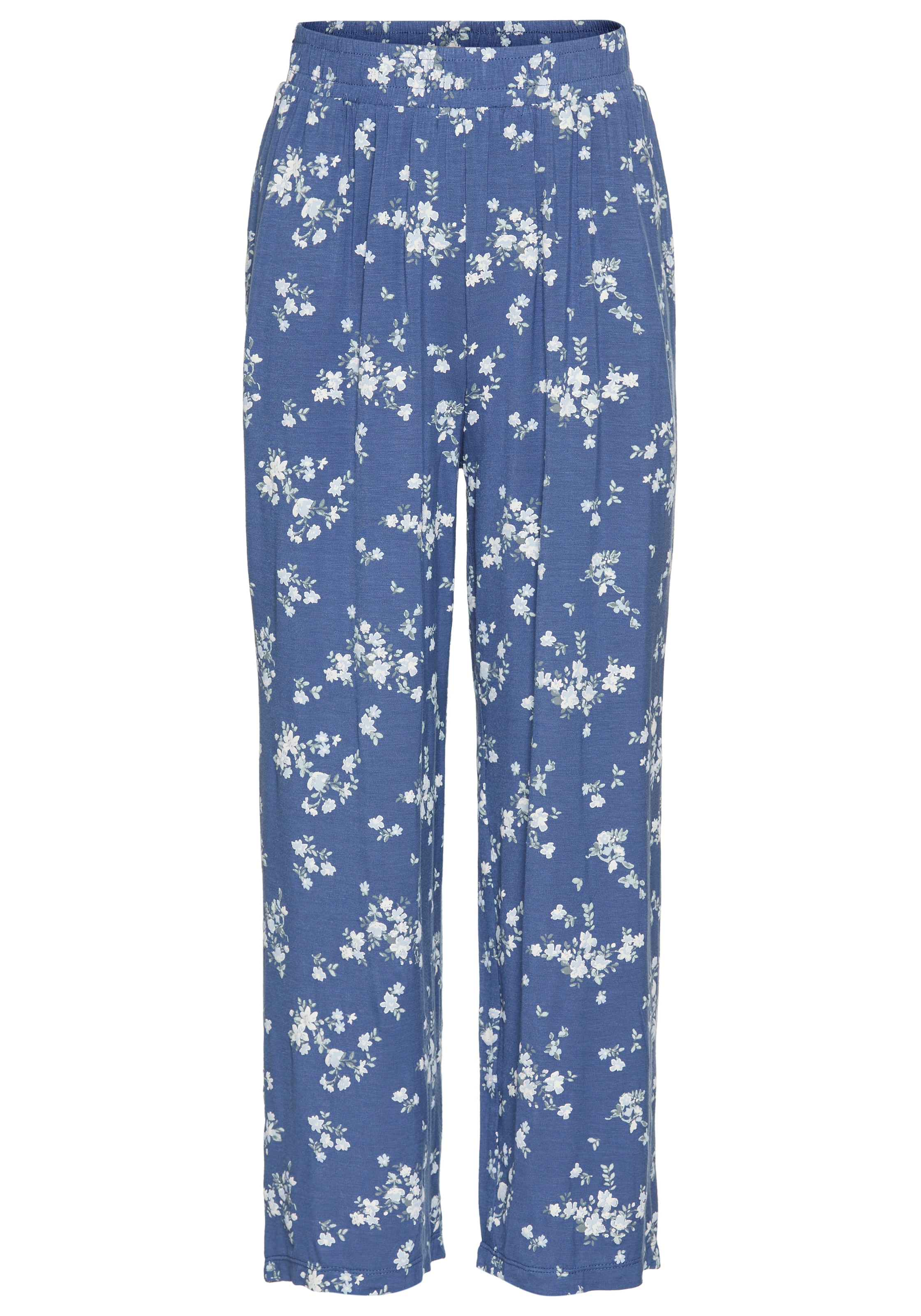 KIDSWORLD Schlupfhose »Viskose-Hose im Blumenmuster«, Trendige Hose mit Blumenmuster