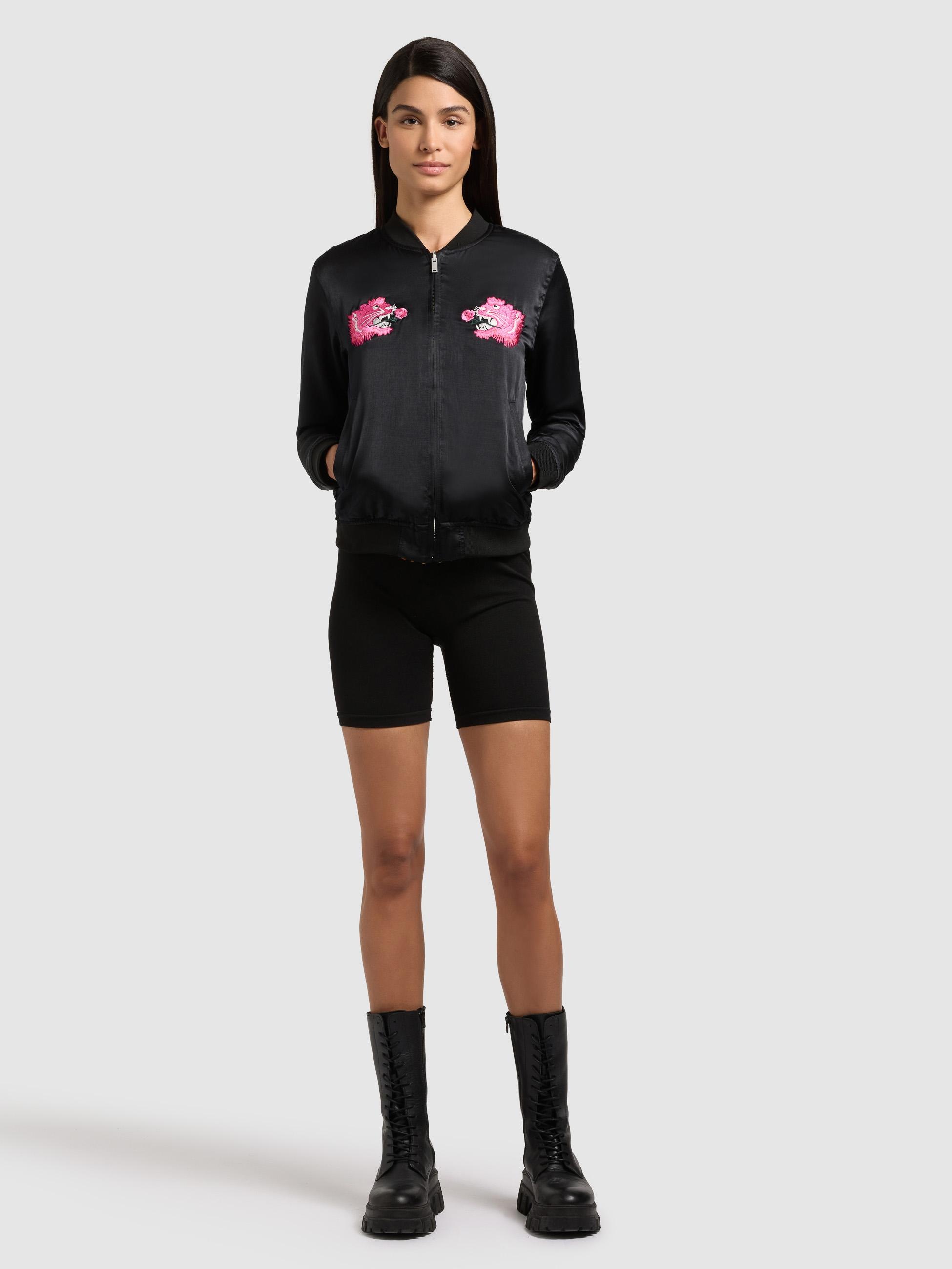 khujo Cargojacke »Collegejacke Ruby« ohne Kapuze Wendejacke im Bomberjacken-Style